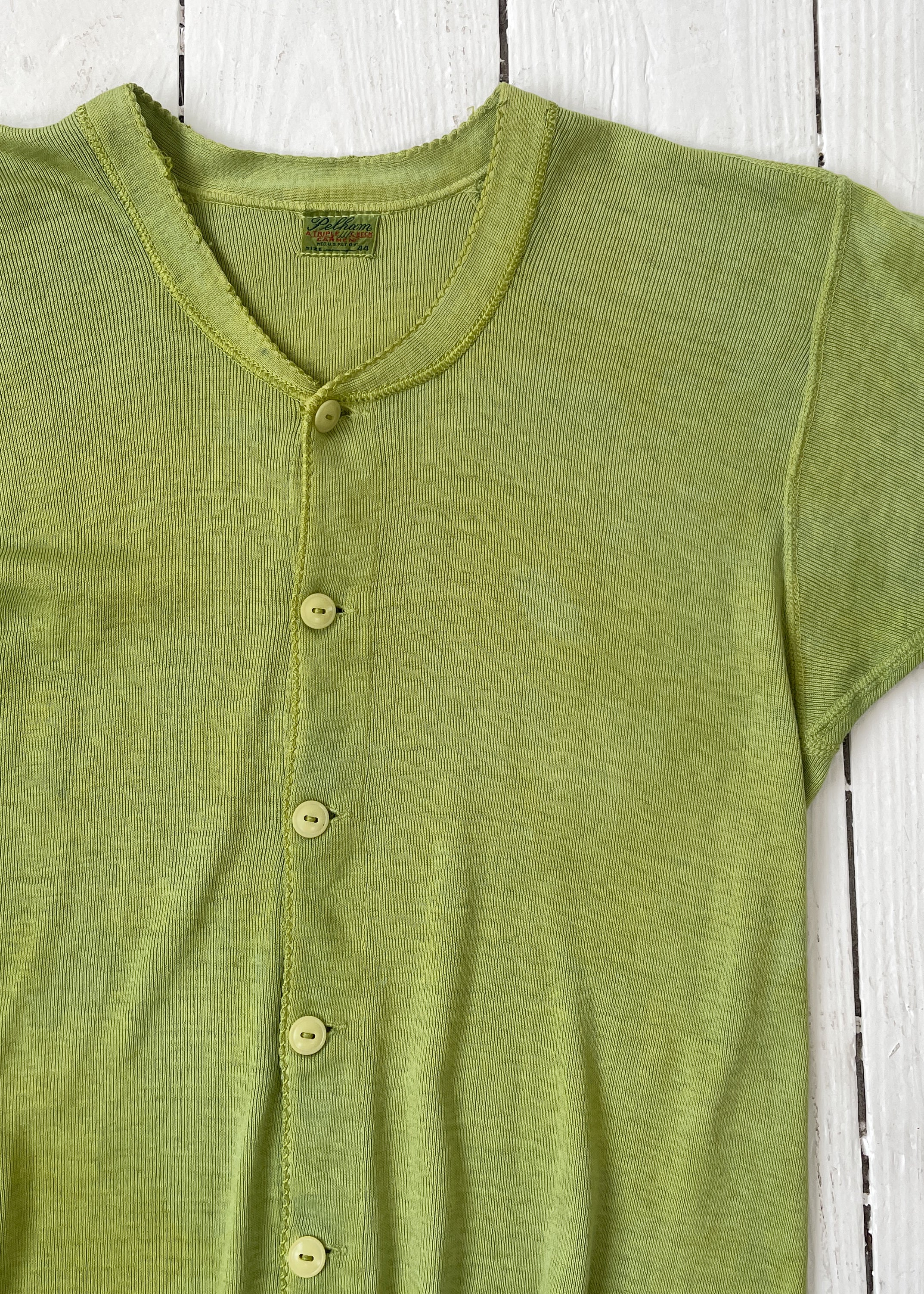 Vintage 1930s Over-Dyed Cotton Top