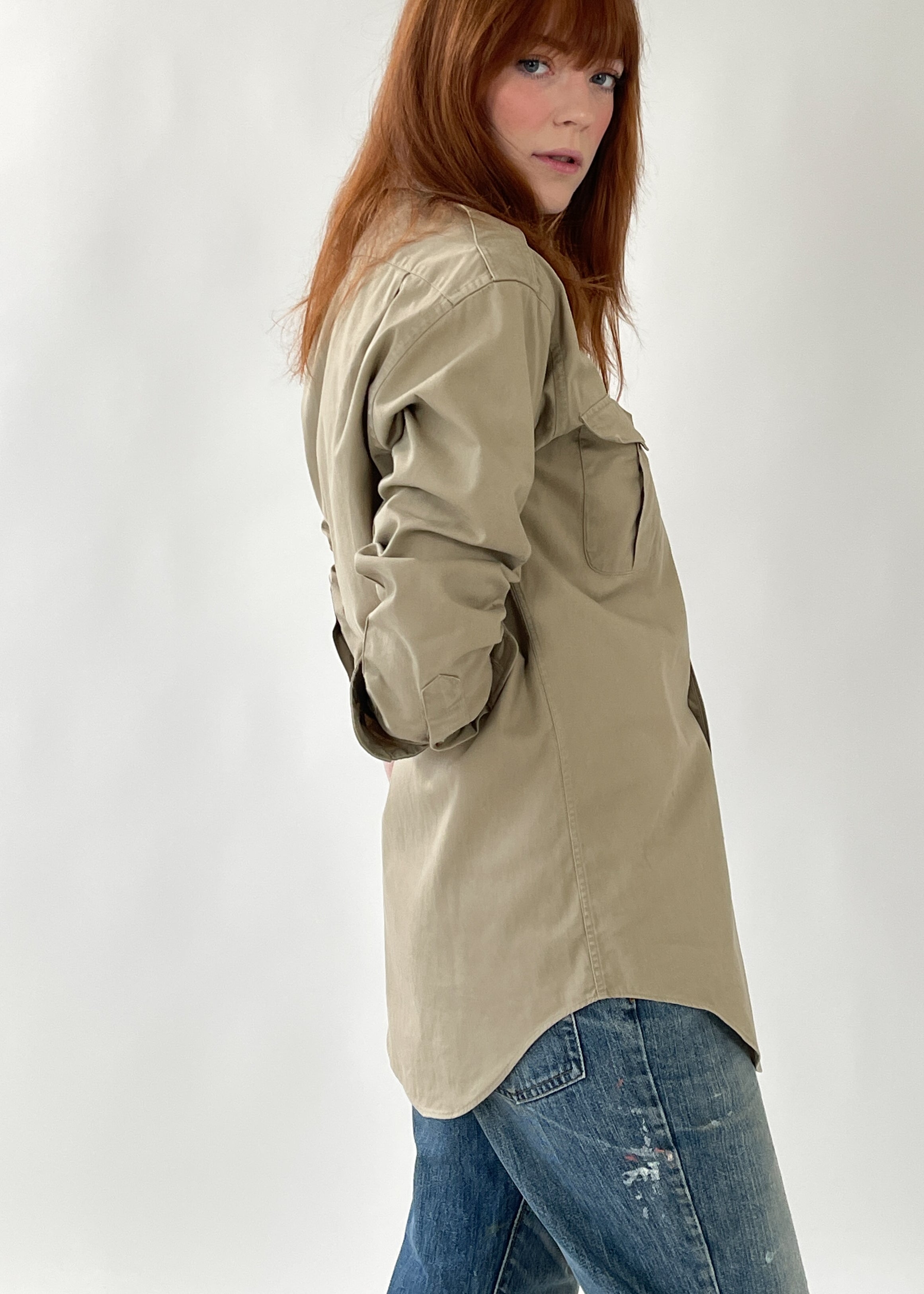 Vintage Ralph Lauren Khaki Safari Shirt