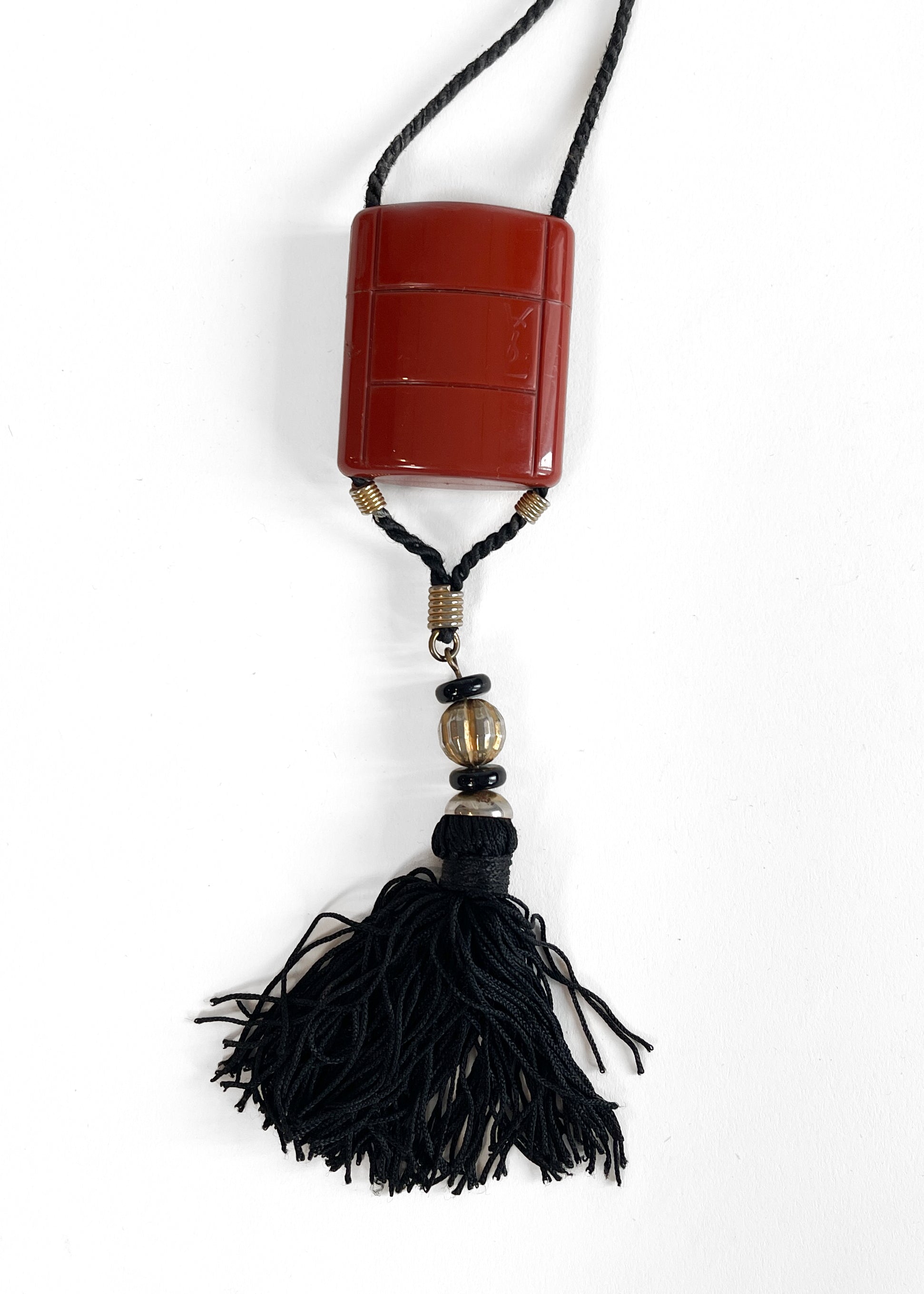 1970s Yves Saint Laurent Perfume Holder Necklace