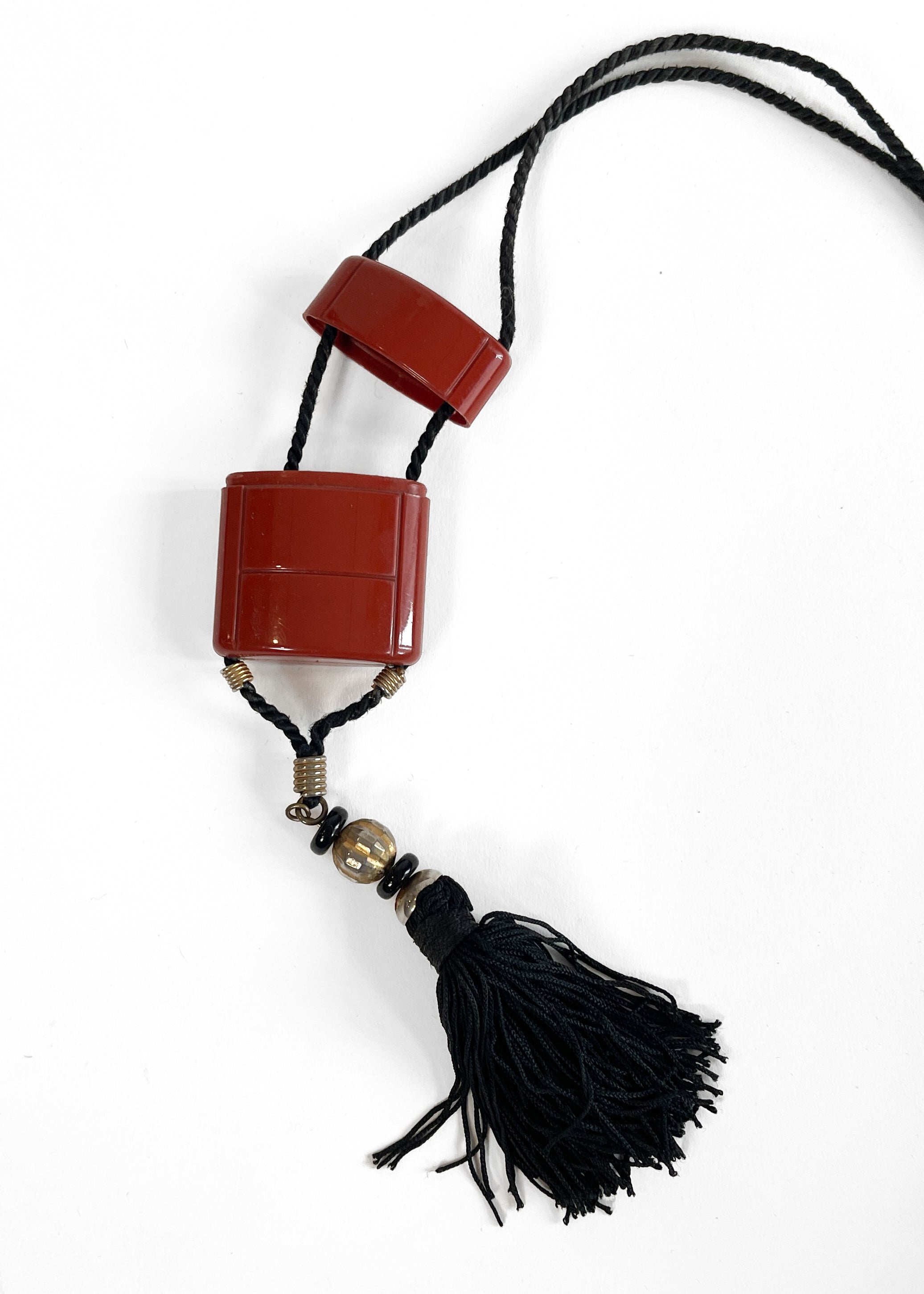 1970s Yves Saint Laurent Perfume Holder Necklace