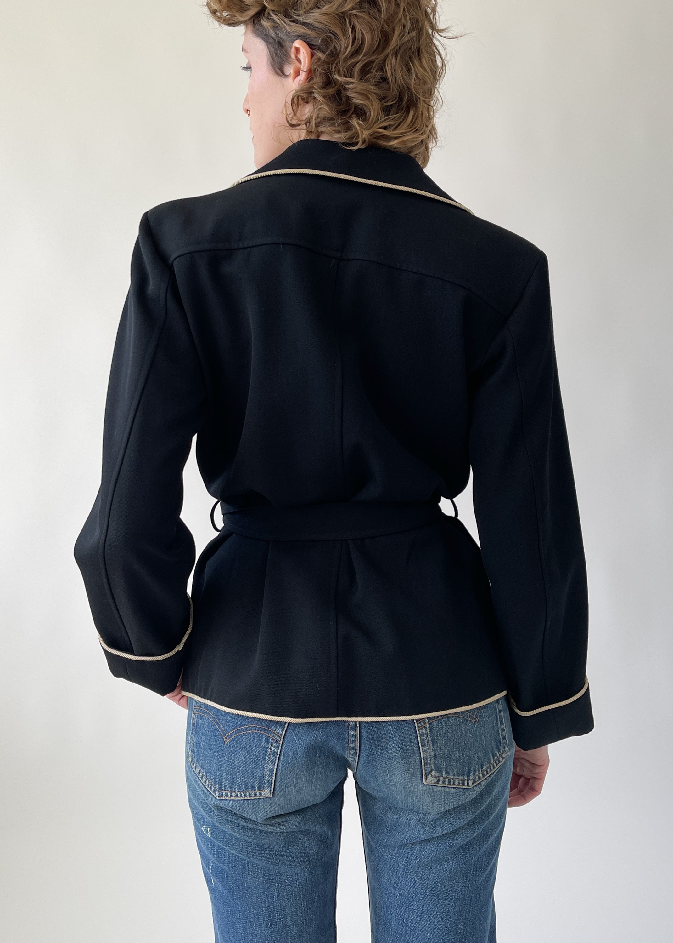 Vintage Yves Saint Laurent Wrap Blazer