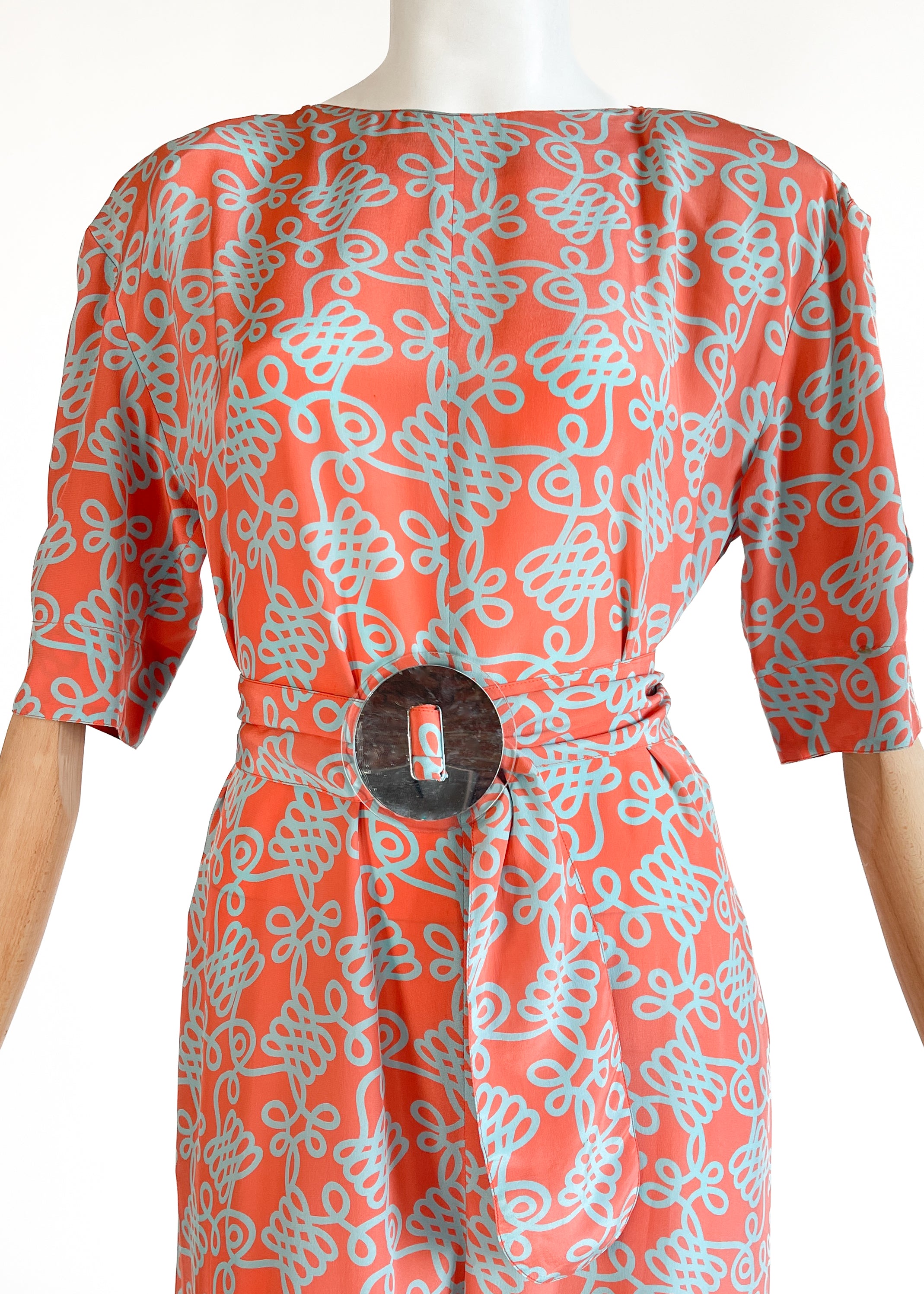 1970s Jean Muir Silk Jumpsuit