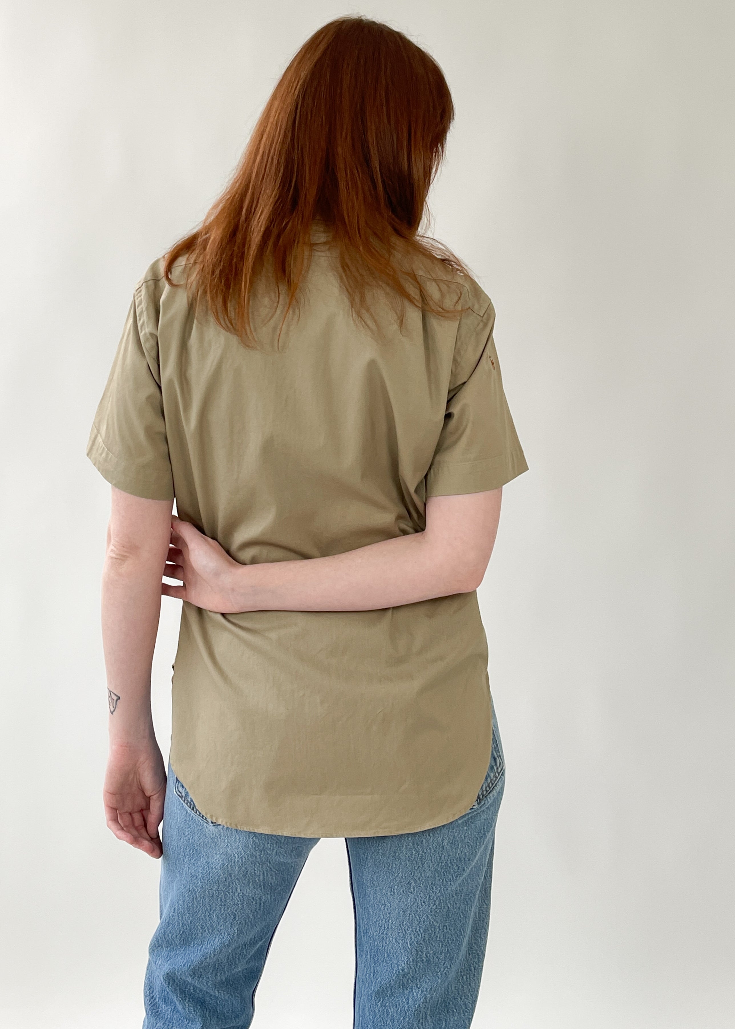Vintage Ralph Lauren Khaki Button Down