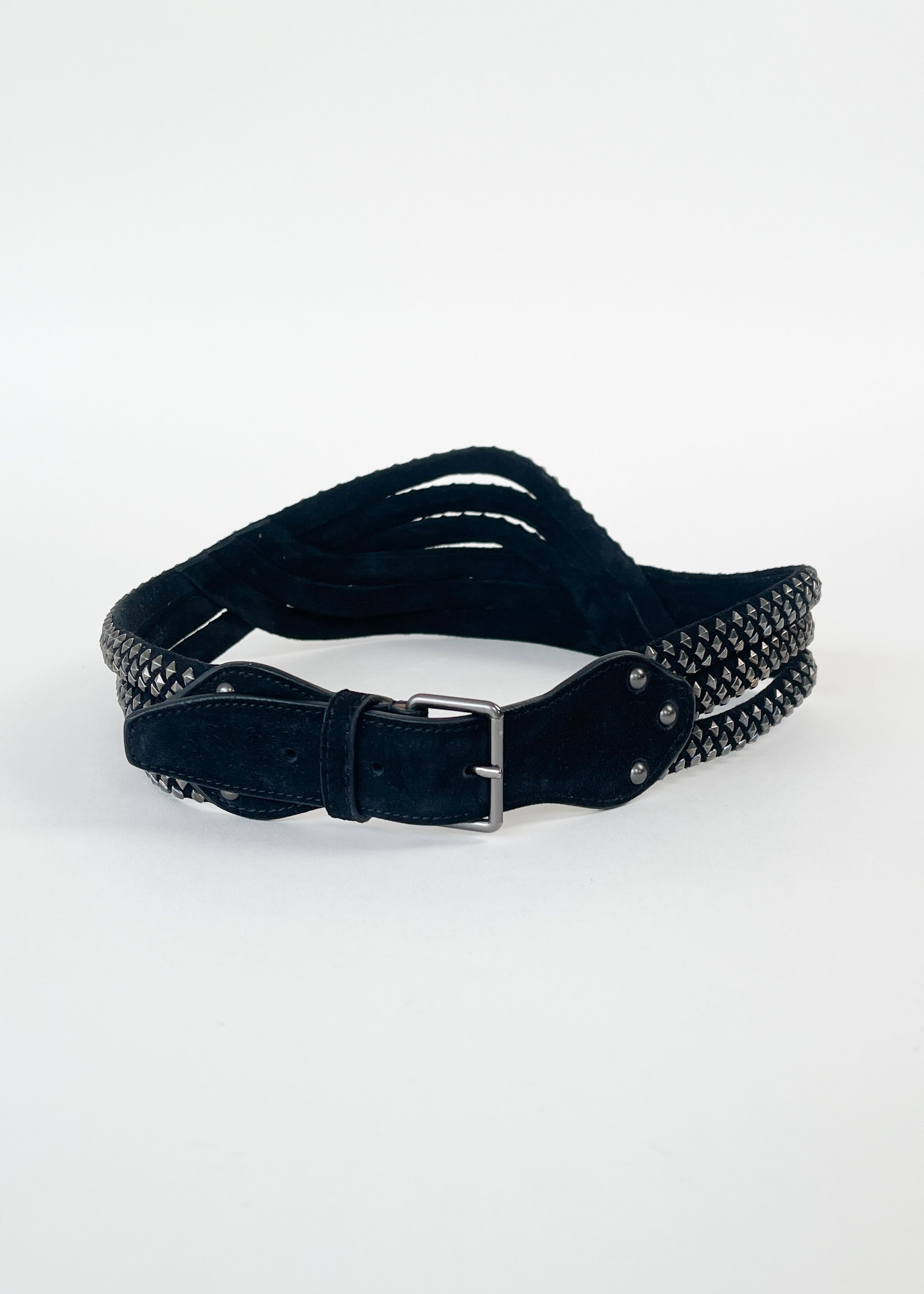 Alaia Studded Rope Belt