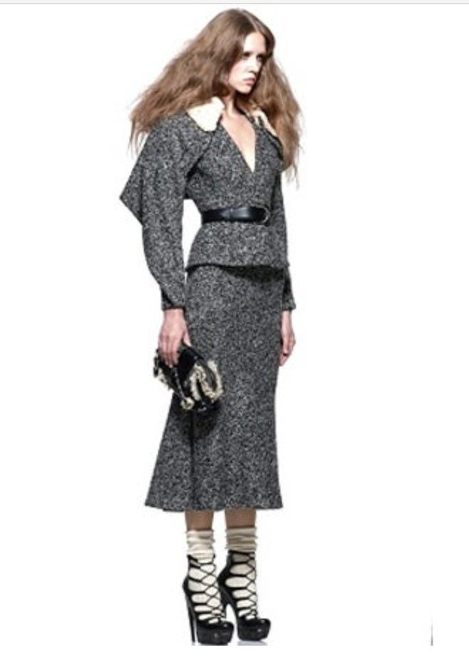 Alexander McQueen Tweed Jacket Pre-Fall 2010