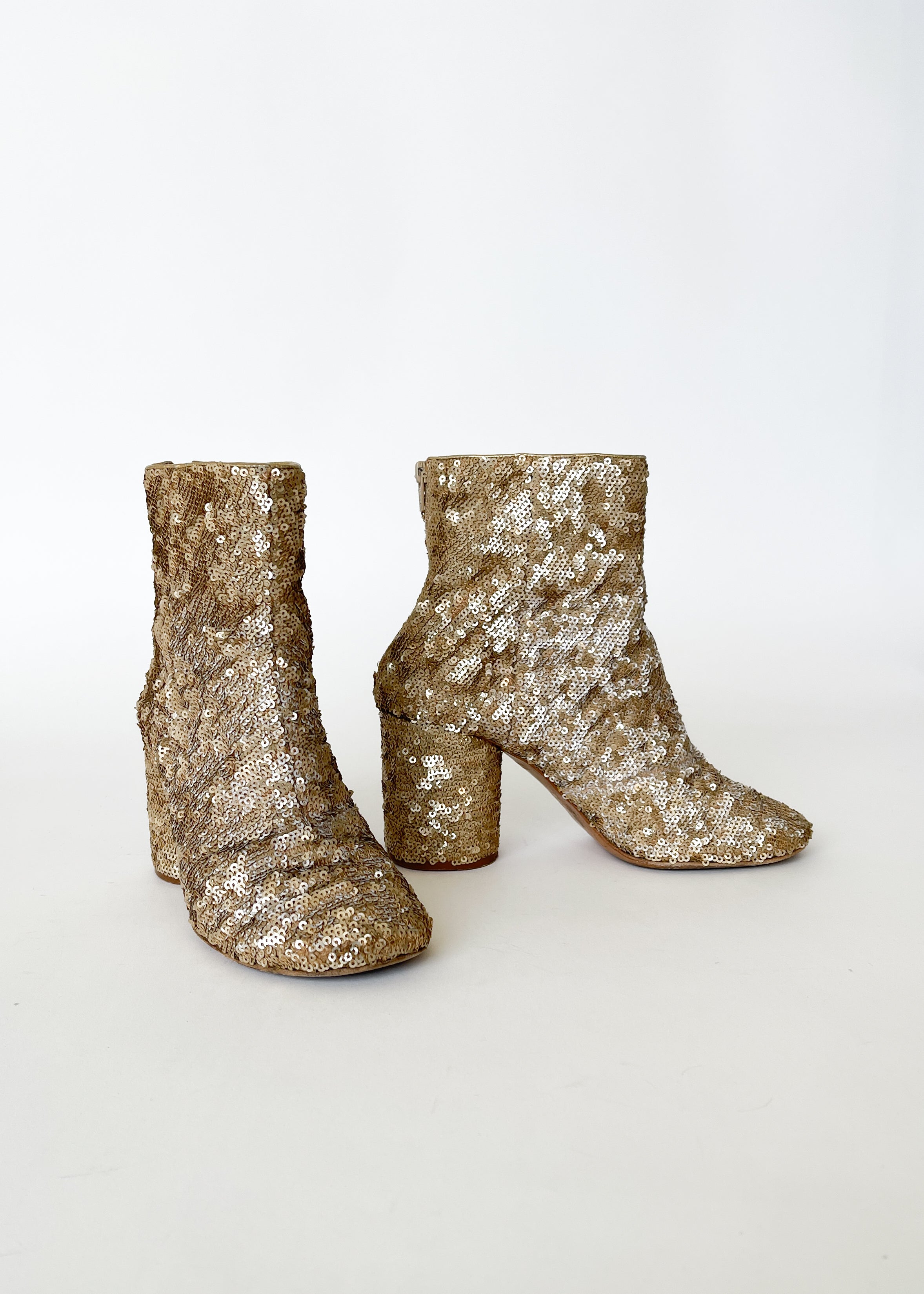 Maison Margiela Sequin Ankle Boots