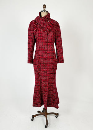 Vintage Chanel Tweed Coat FW 2001