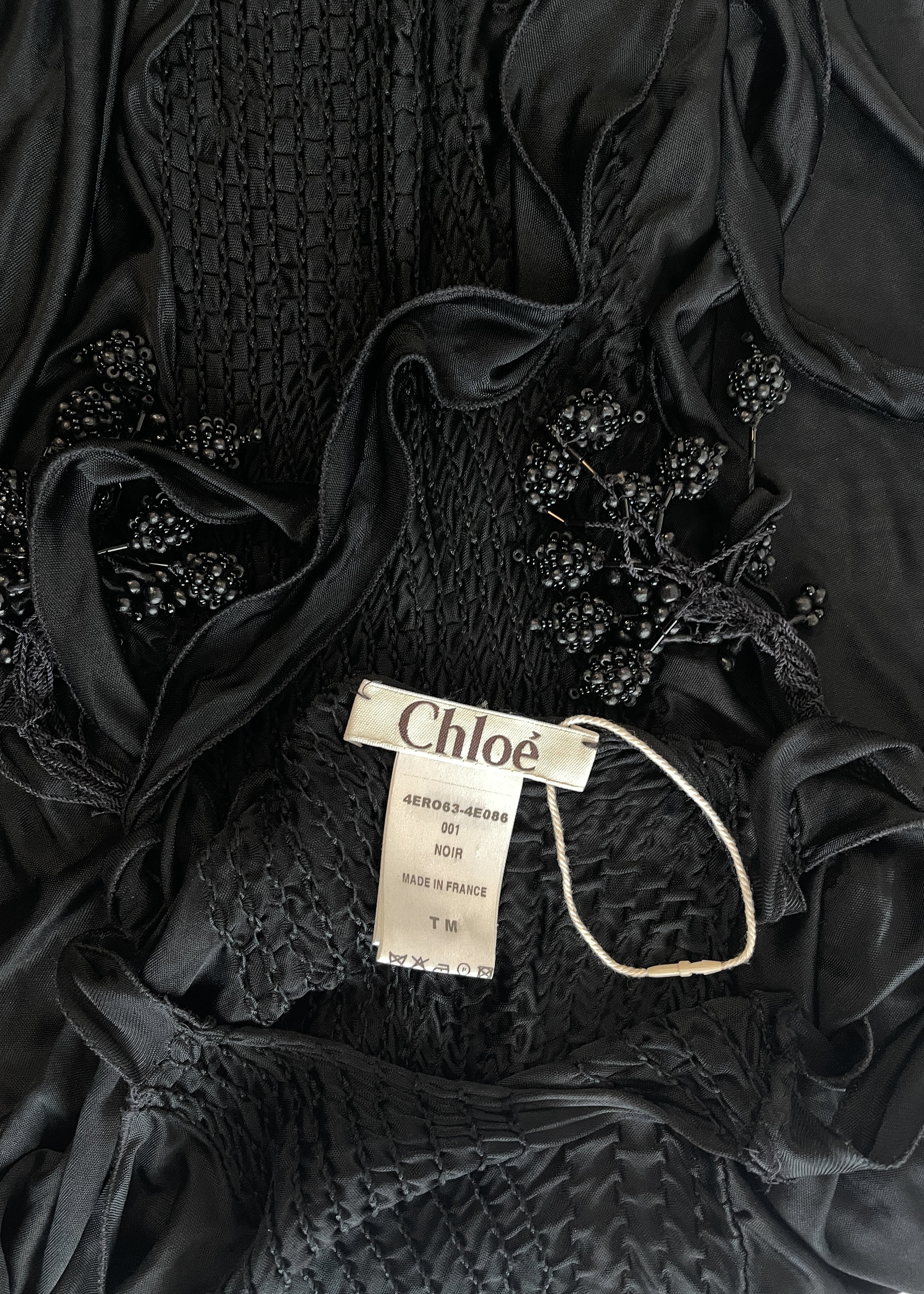 Chloé Black Dress 2004 Phoebe Philo