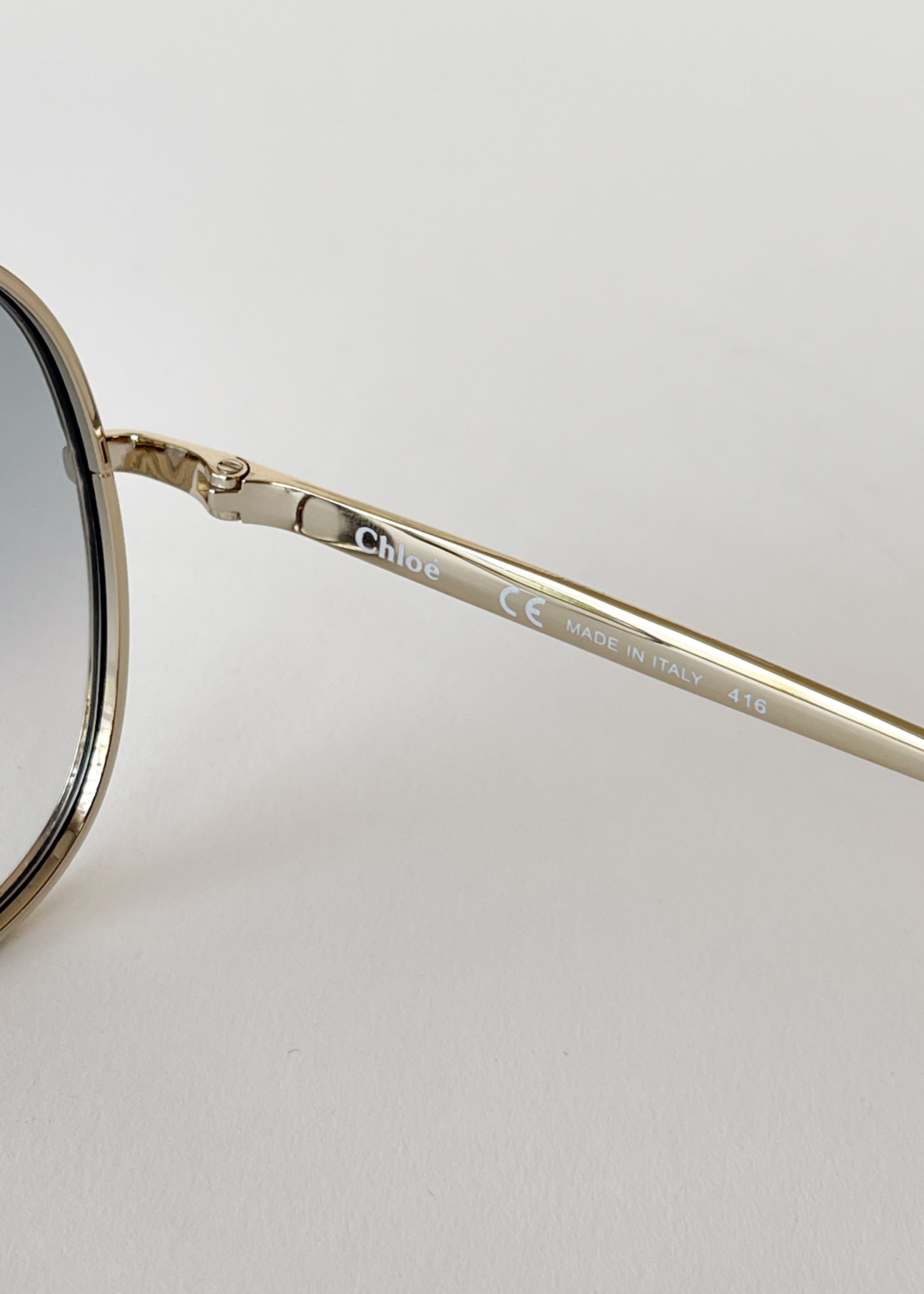 Vintage Chloe Aviator Sunglasses