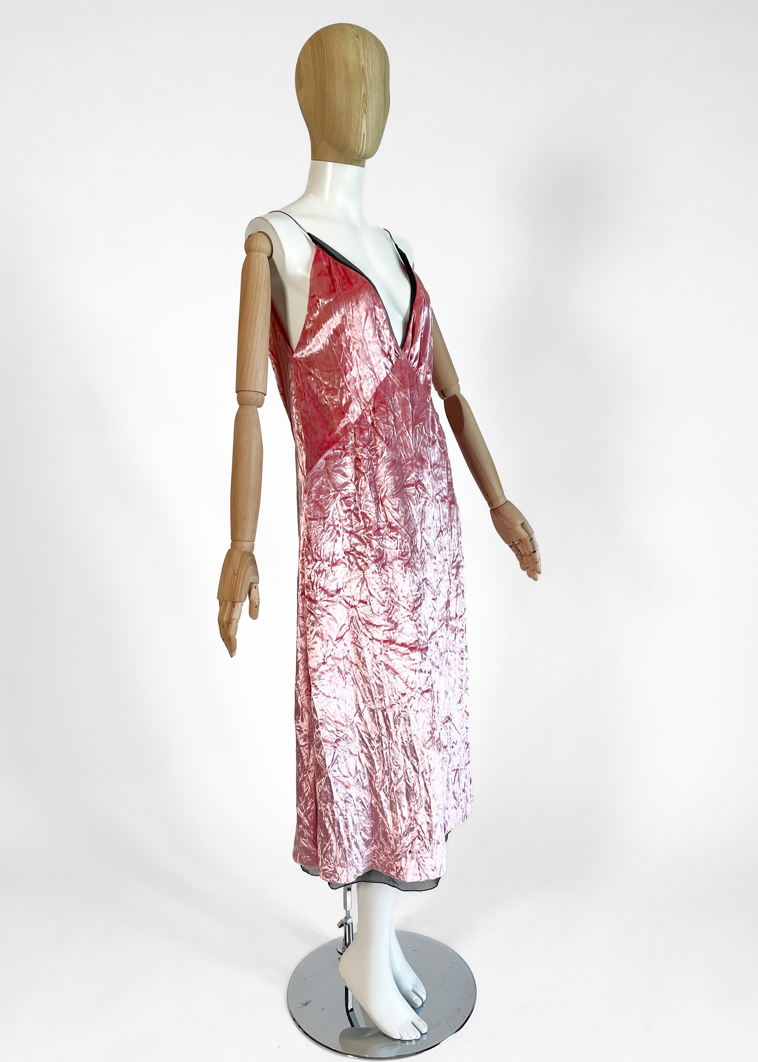 Christian Dior Velvet Slip Dress Pre-Fall 2024