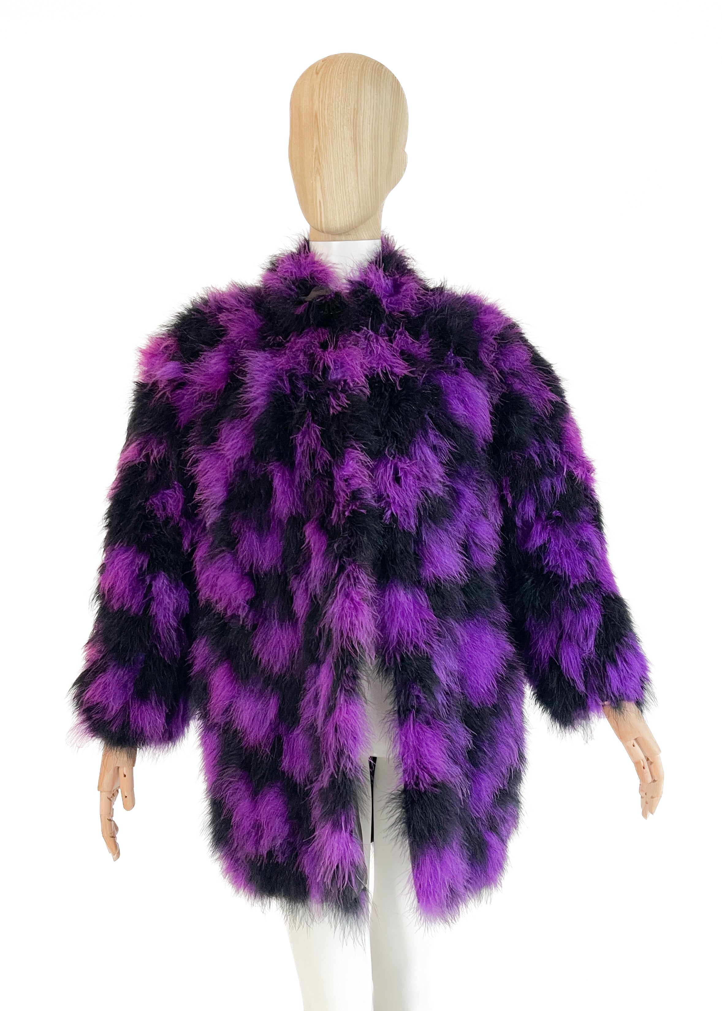 Vintage Christian Dior Feather Coat