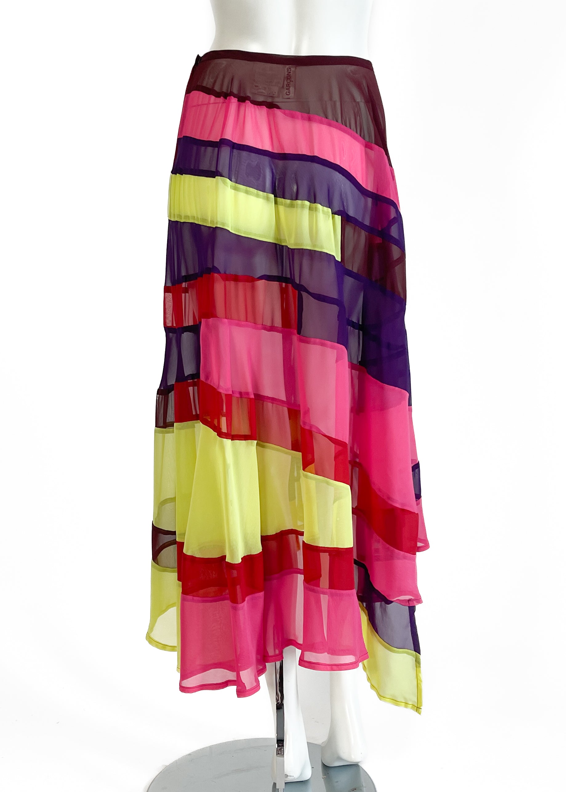 Comme des Garçons Spring 1996 Colorful Skirt