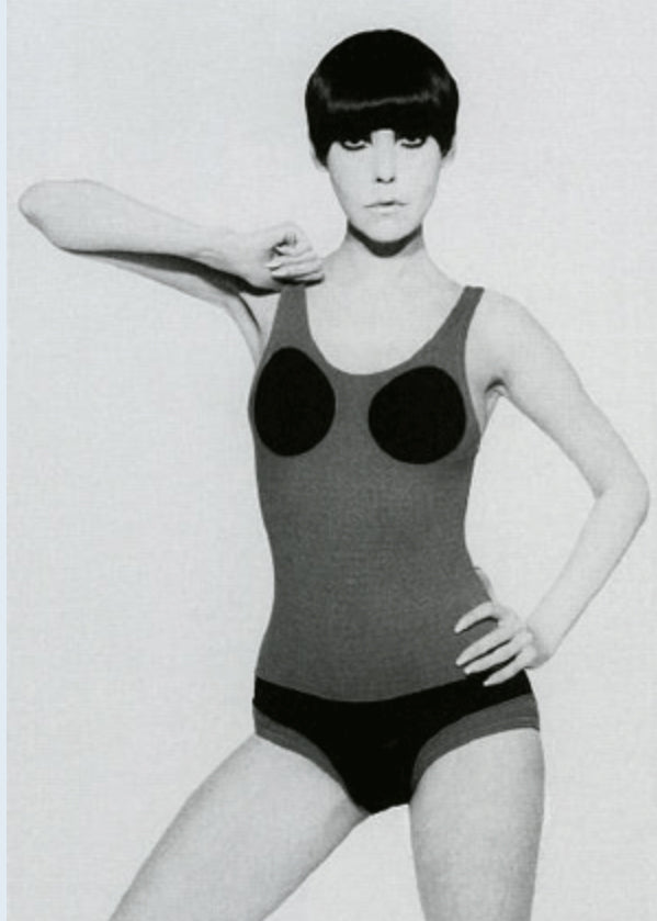 COMME des GARÇONS  × Peggy Moffitt Comme des Garçons x Peggy Moffitt Wool Bathing Suit Top 2003