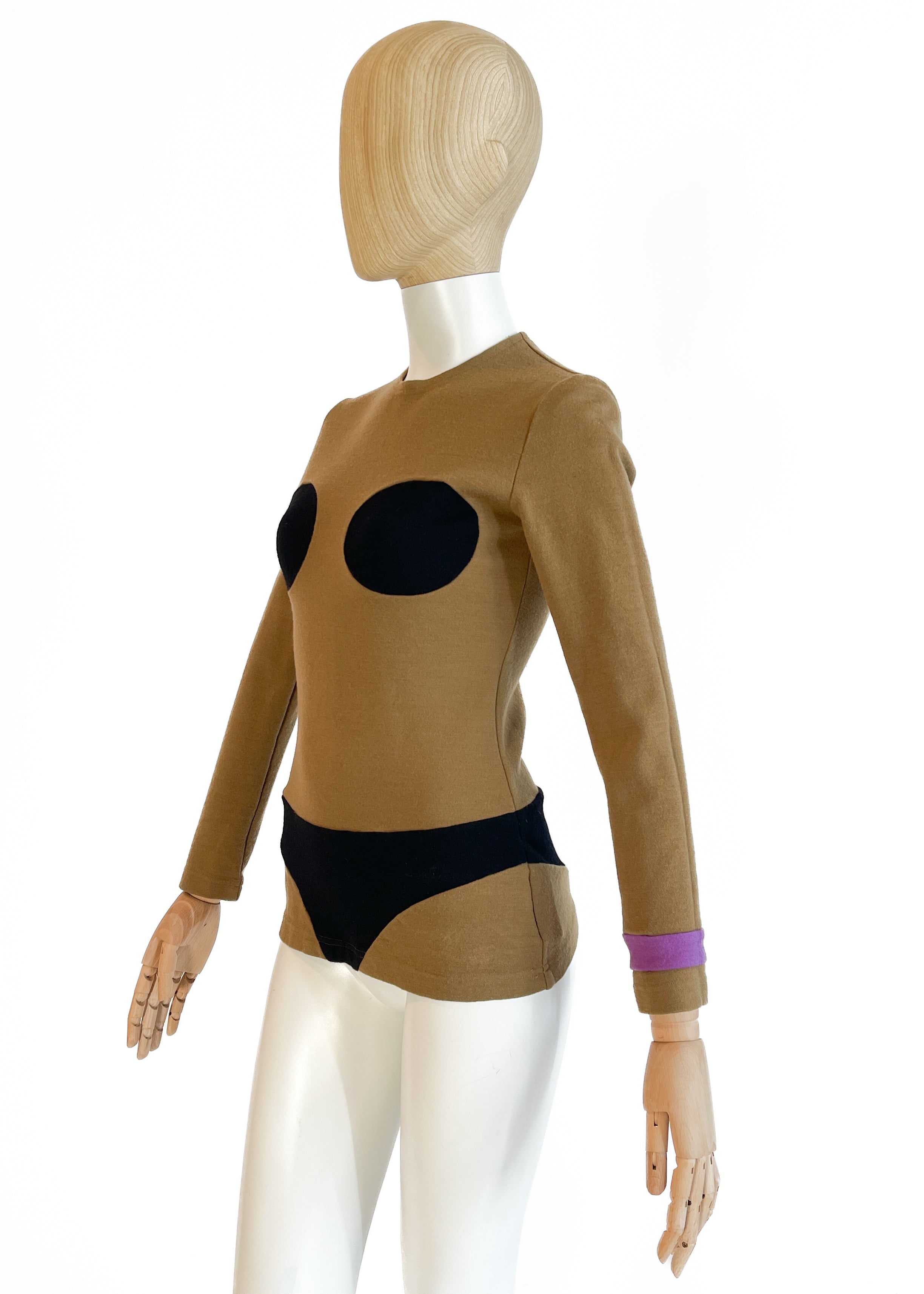 Comme des Garçons x Peggy Moffitt Wool Bathing Suit Top 2003