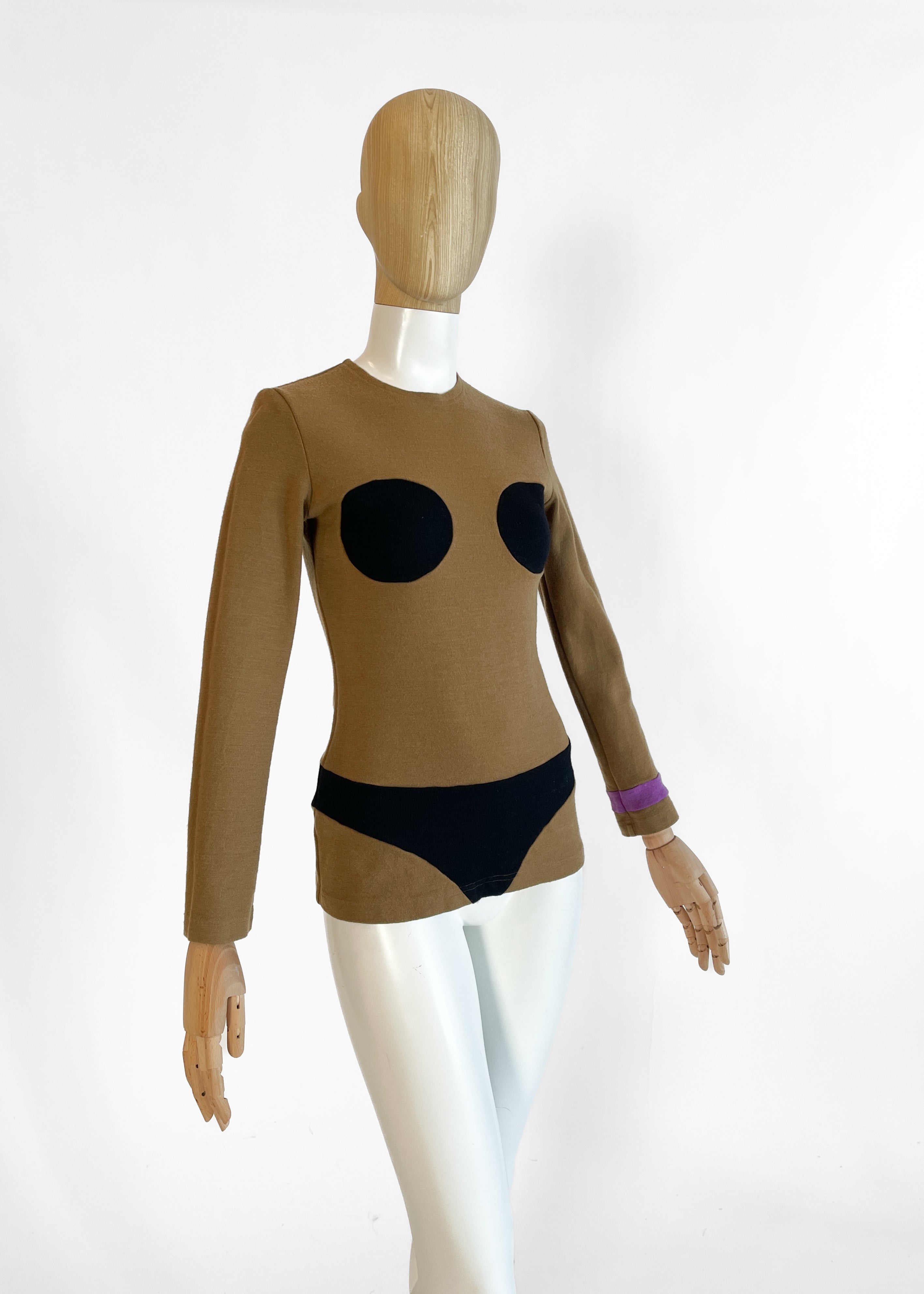 Comme des Garçons x Peggy Moffitt Wool Bathing Suit Top 2003