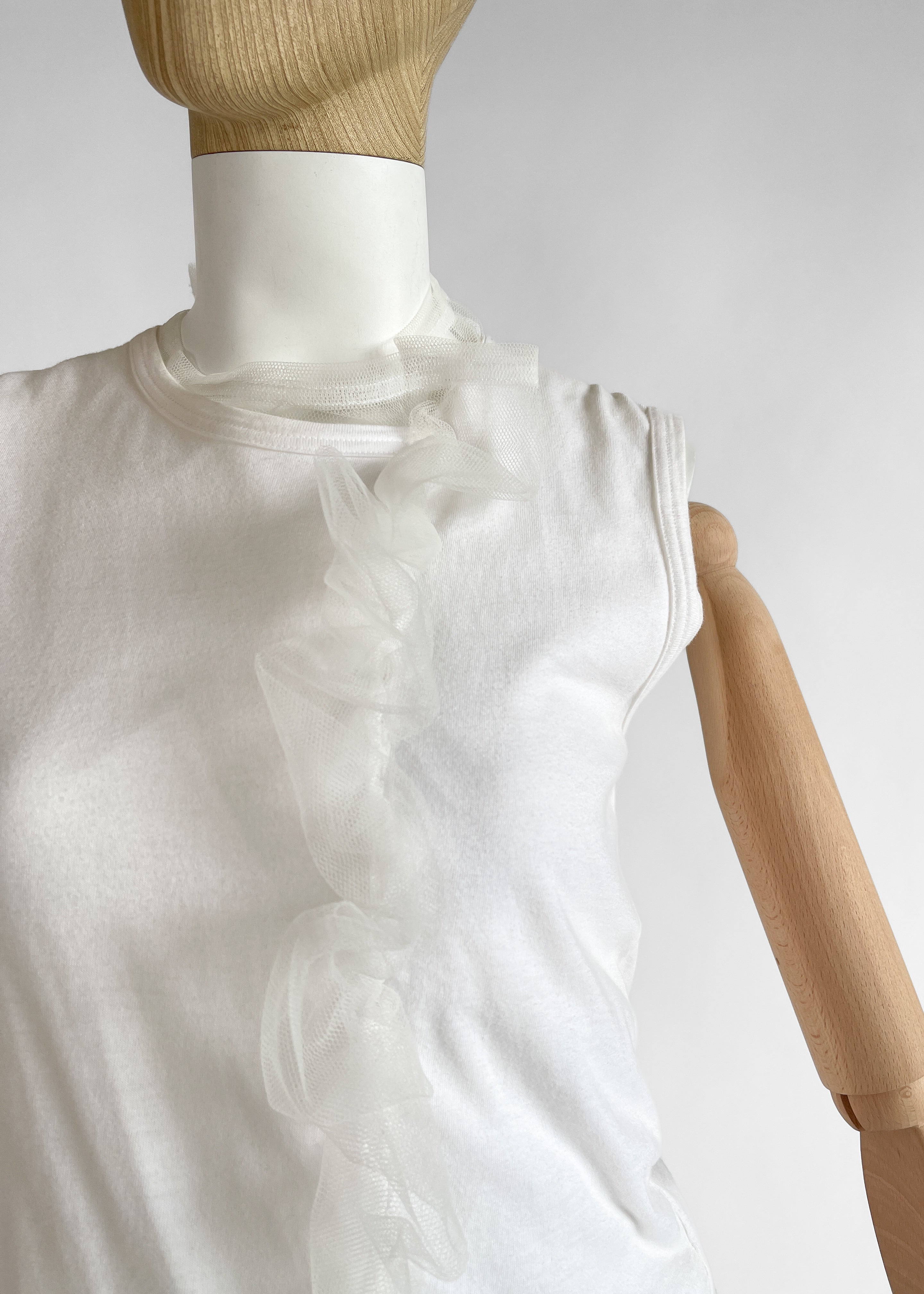 Comme des Garçons Tulle T-shirt Top