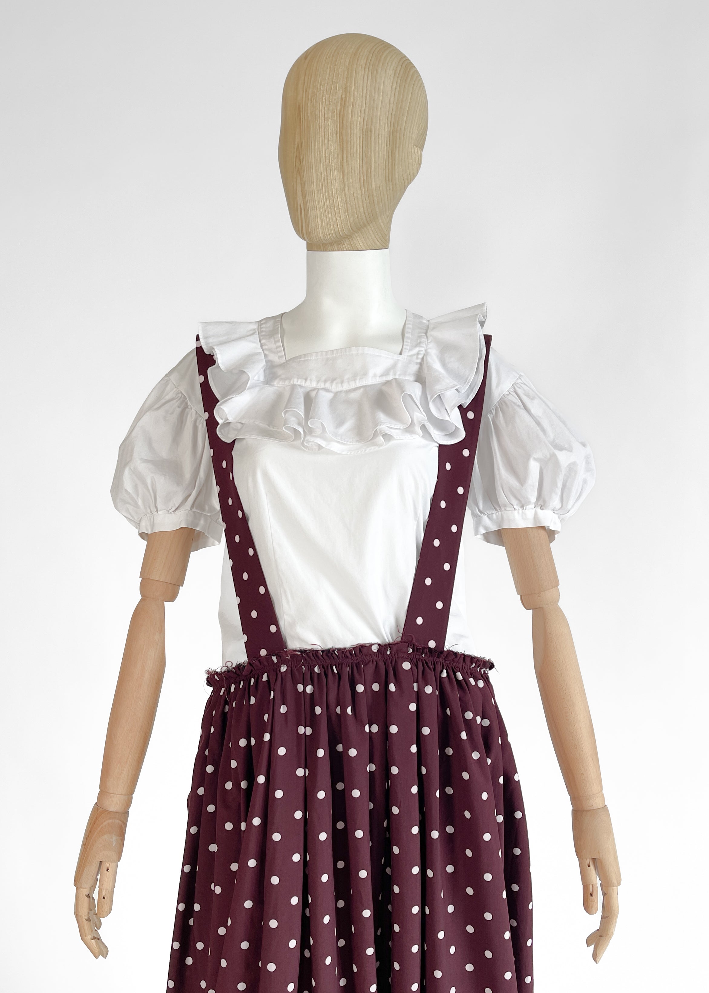 Comme des Garçons Suspender Skirt