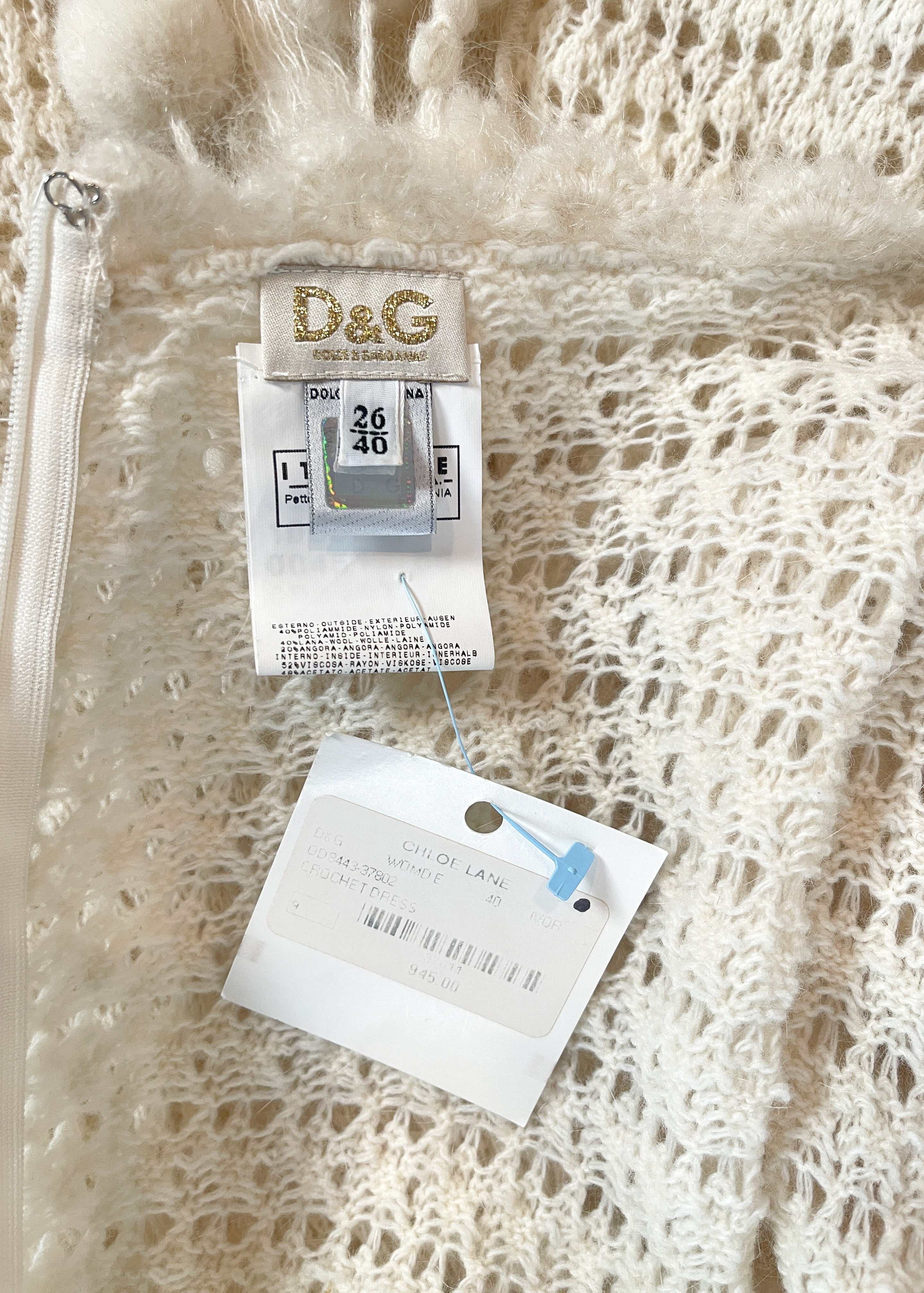 Dolce & Gabbana D&G Knit Dress Fall 2006