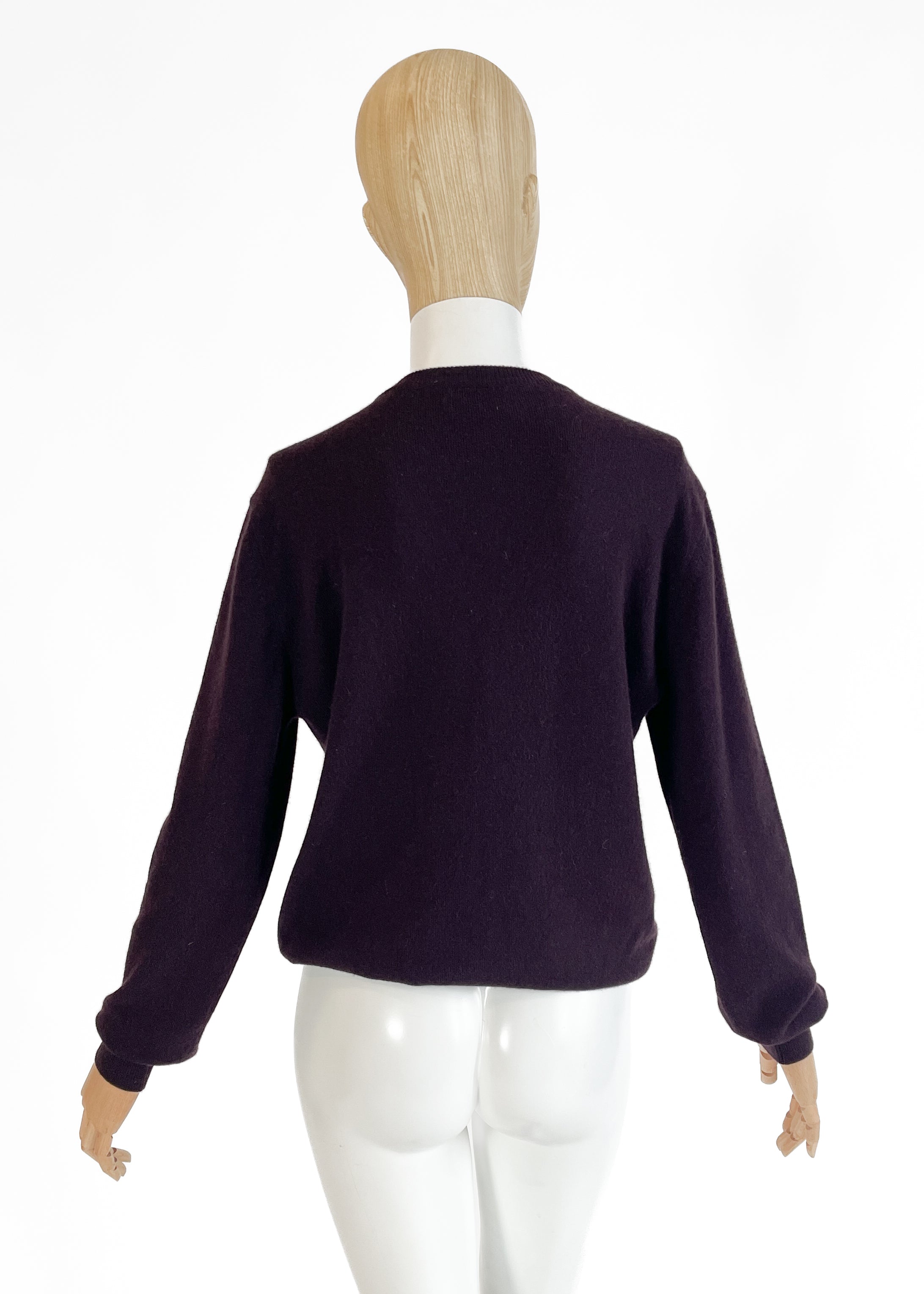 Hermès Cashmere Vneck Sweater