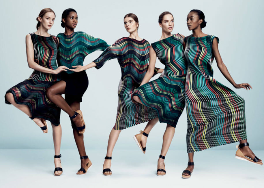Issey Miyake Spring 2016 Baked Stretch Dress
