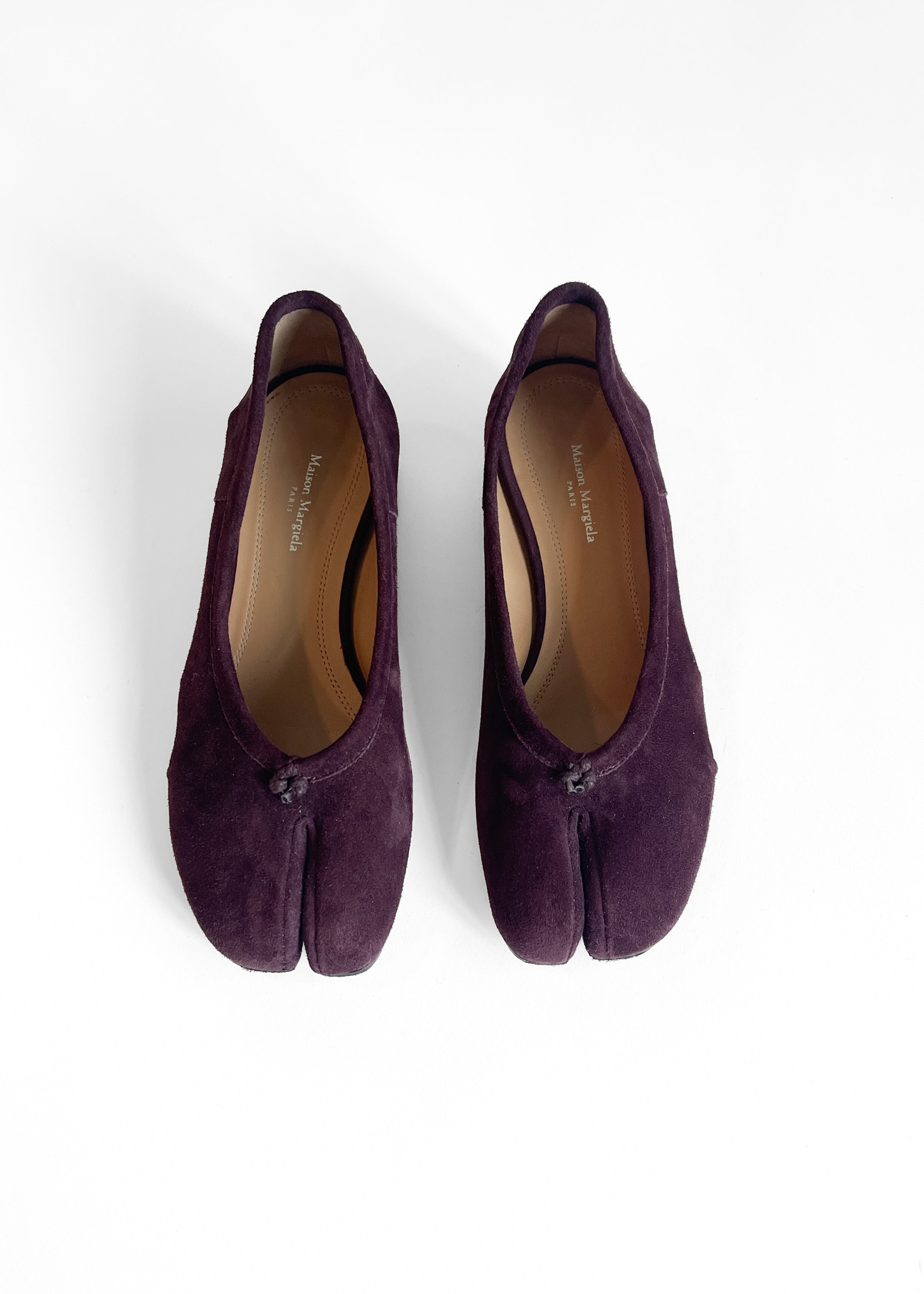 Maison Margiela Velvet Tabi Flats