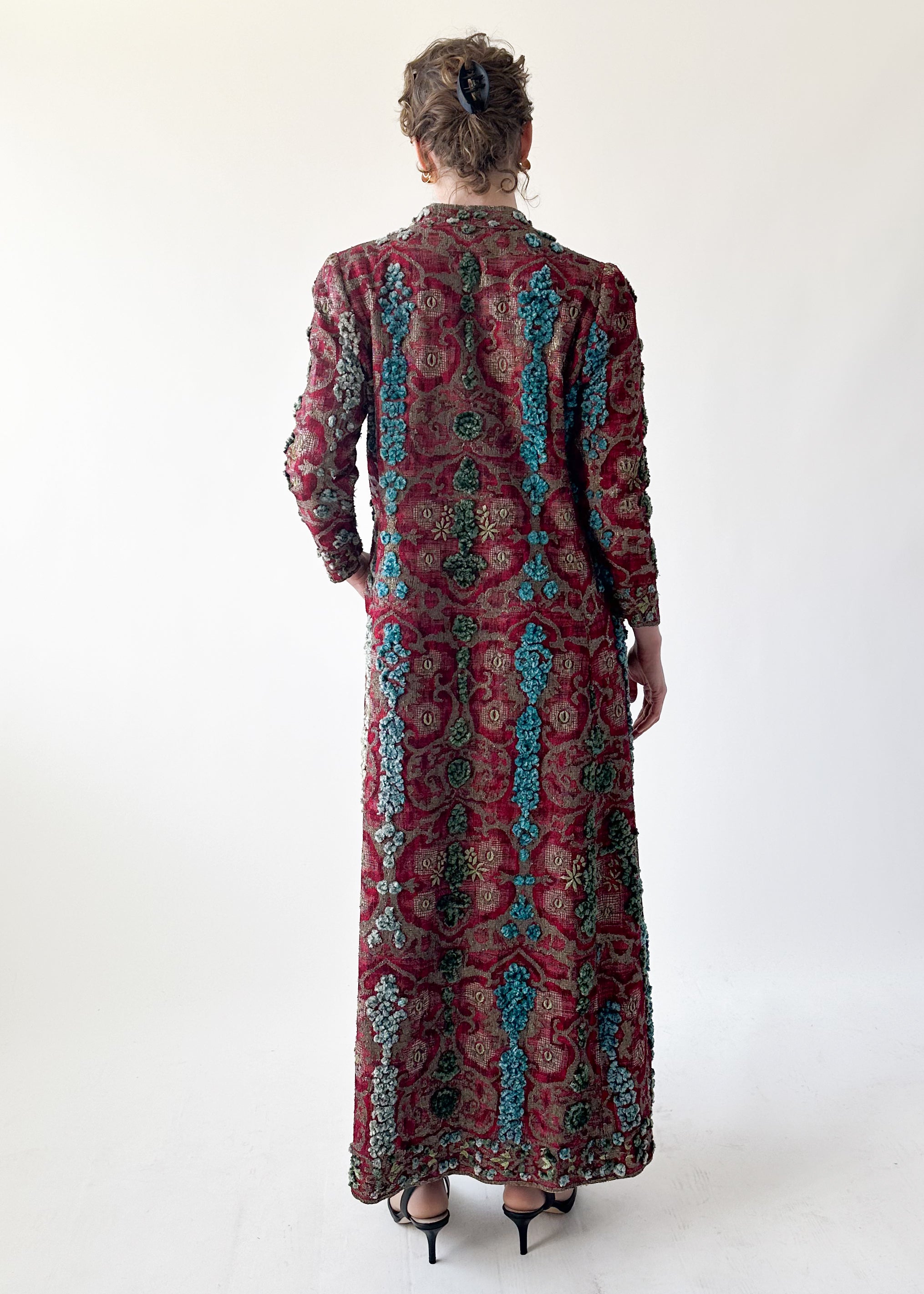 Vintage Oscar de la Renta Tapestry Coat F/W 2003