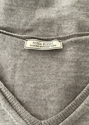 Nina Ricci Open Sleeve Sweater