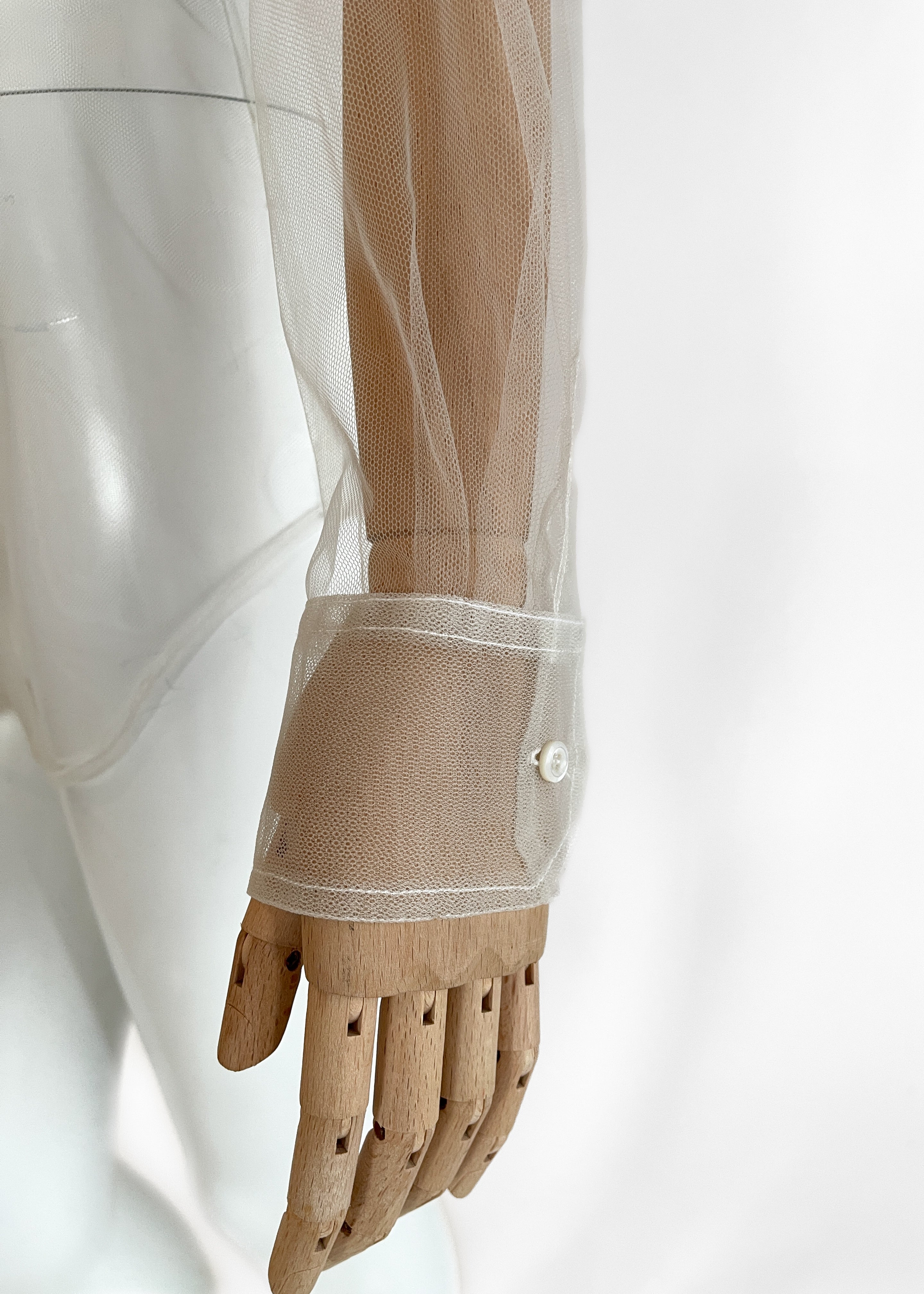 Thom Browne 'Invisible' Sheer Shirt