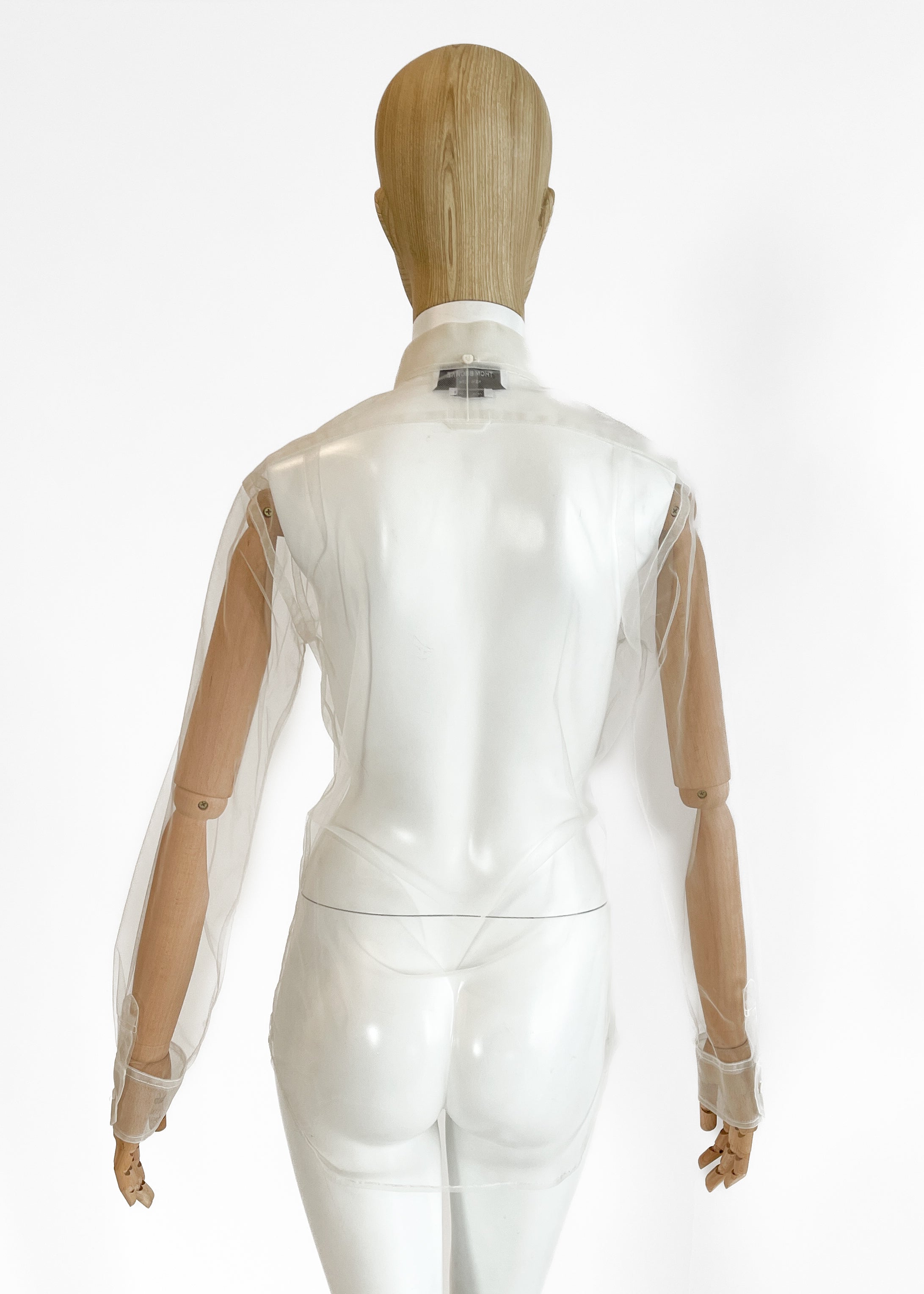Thom Browne 'Invisible' Sheer Shirt