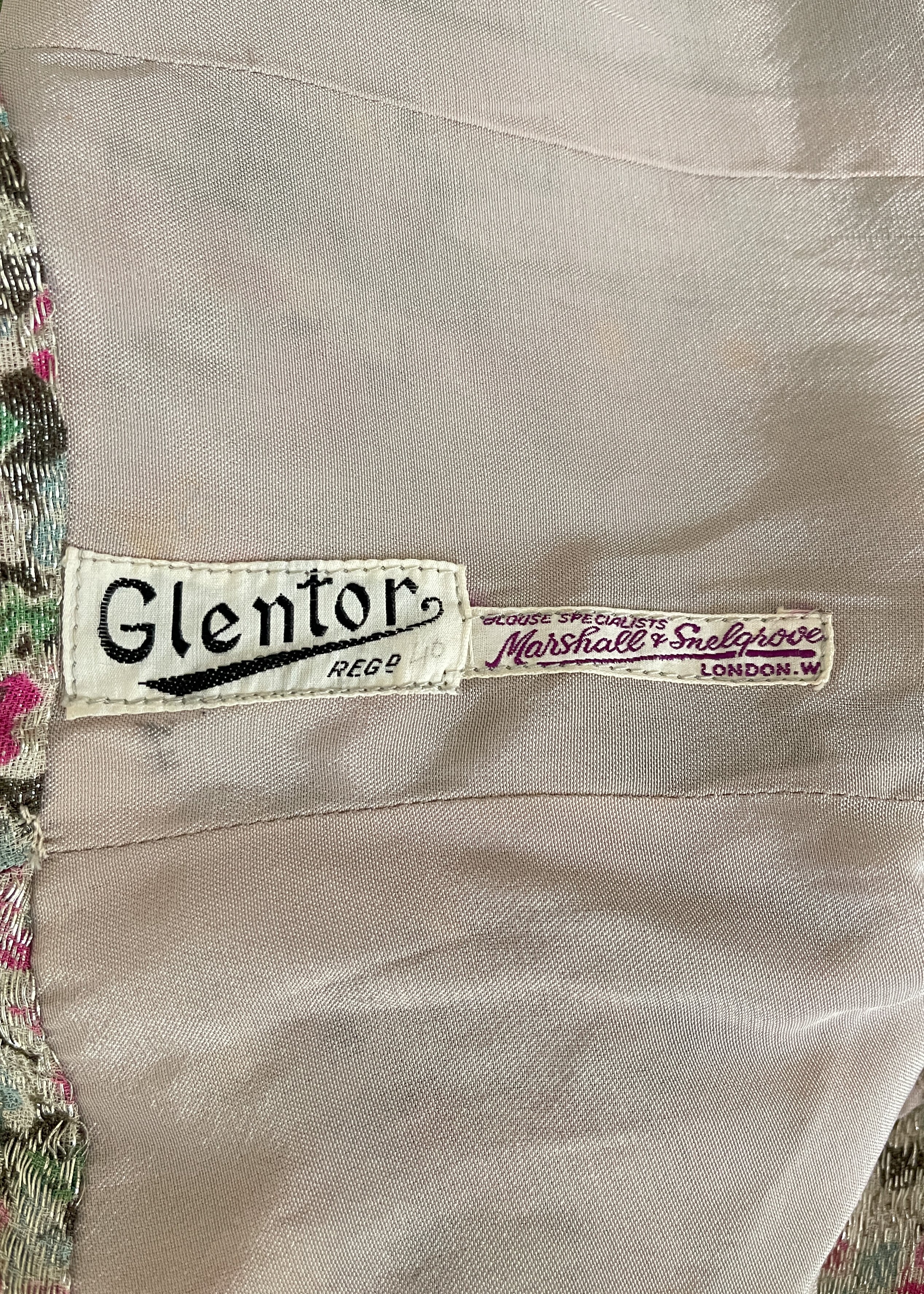 Vintage 1930s Lamé Cropped Jacket