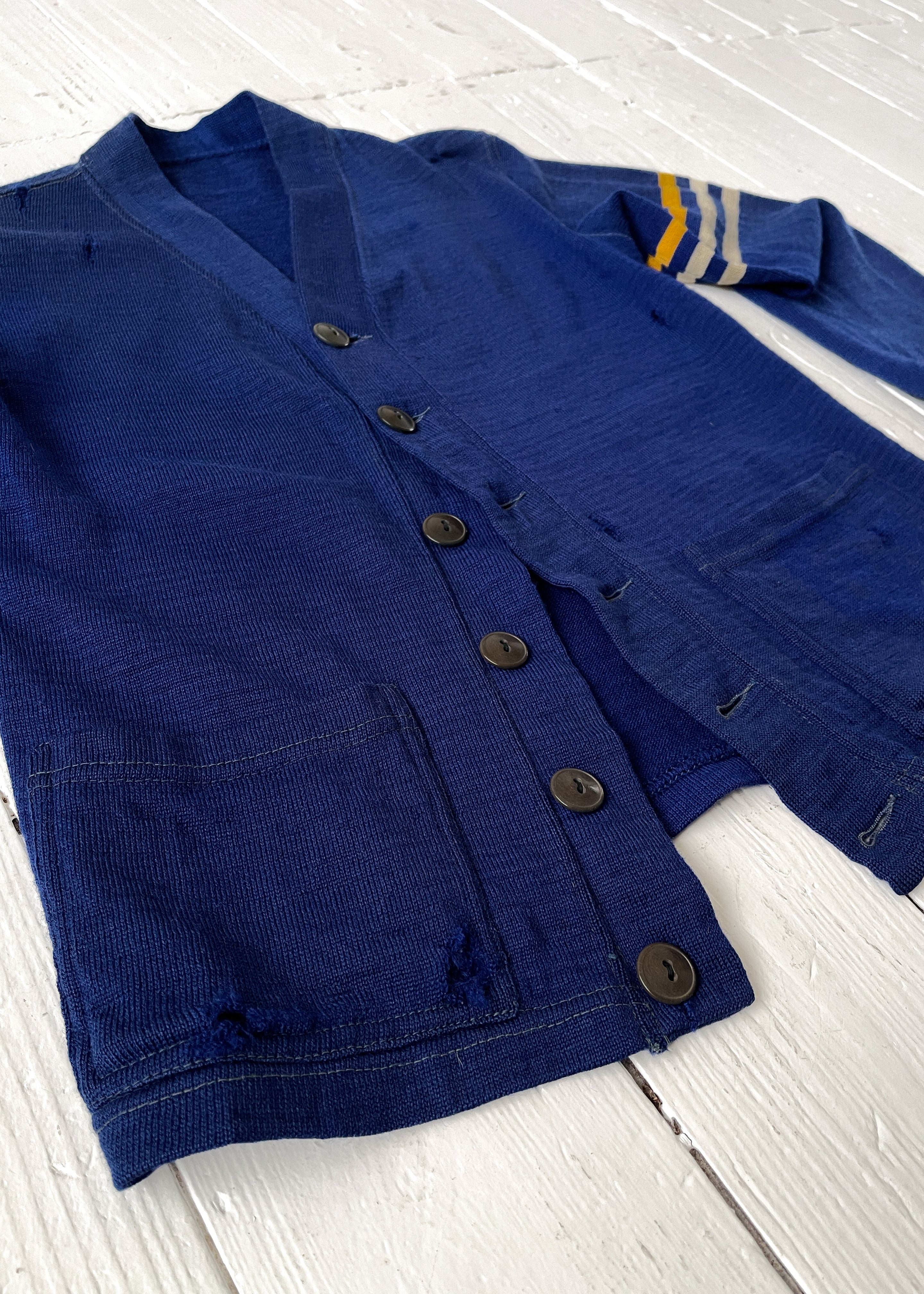Vintage 1930s Distressed Cardigan