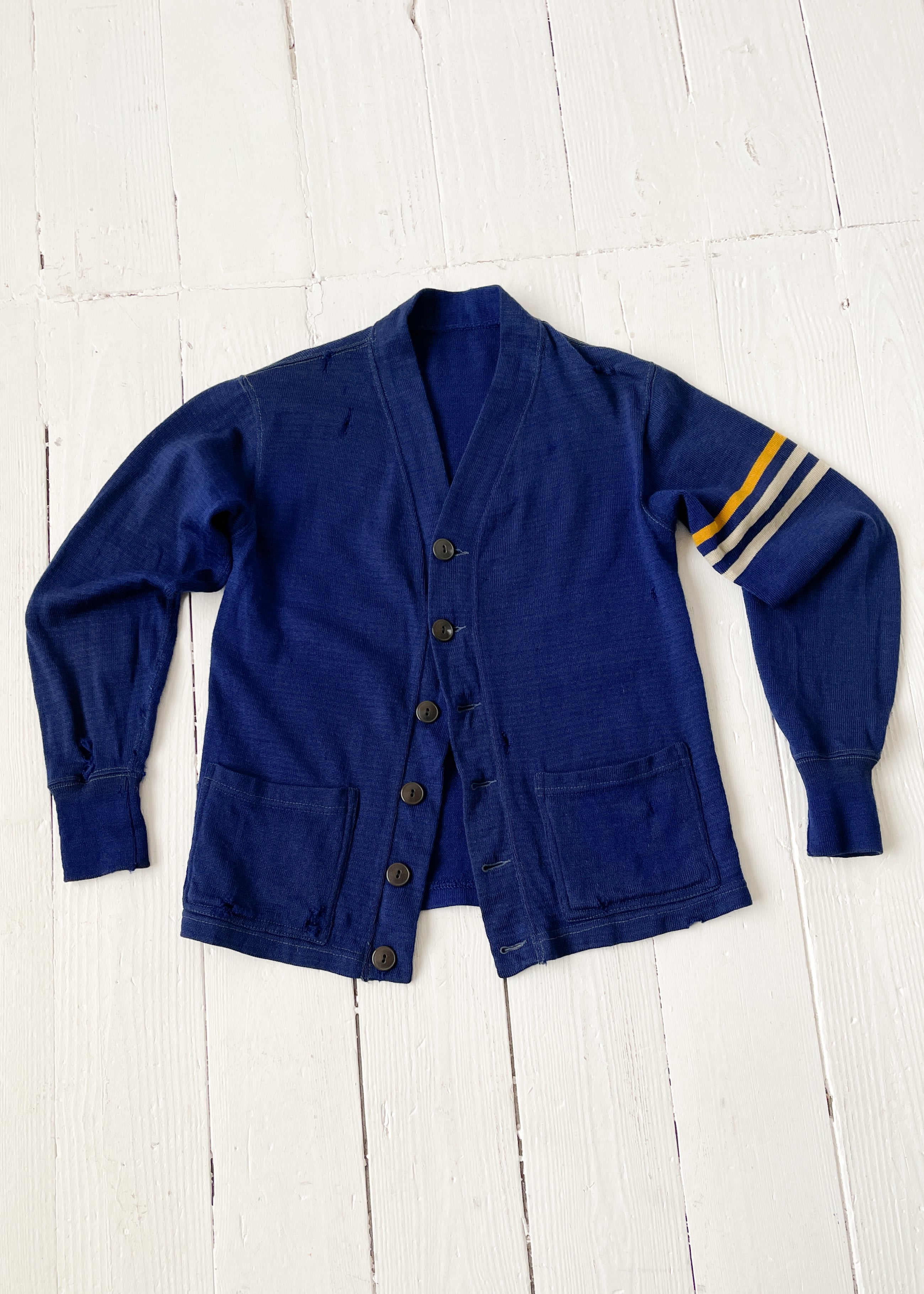 Vintage 1930s Distressed Cardigan