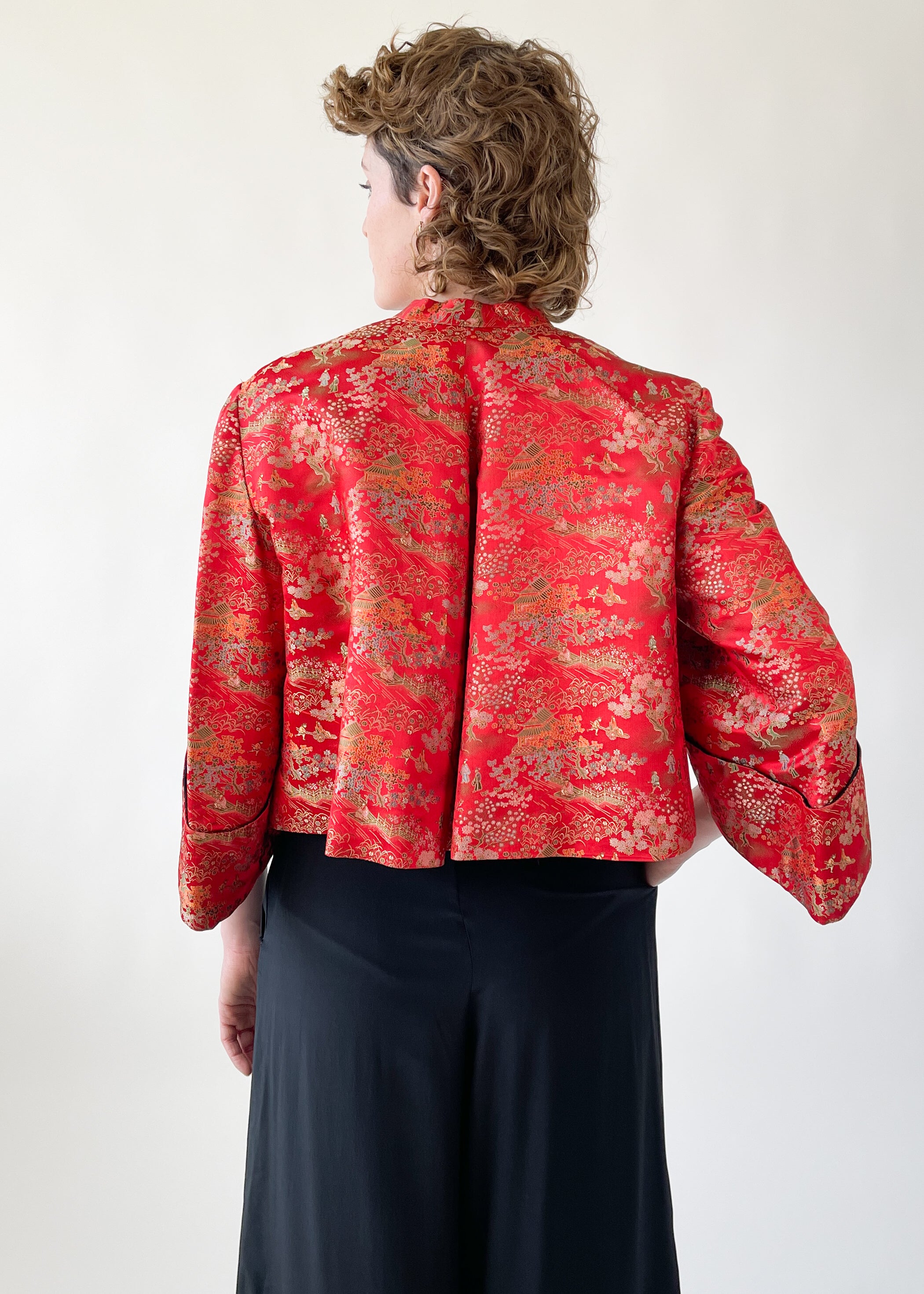 Vintage 1950s Chinese Silk Jacket