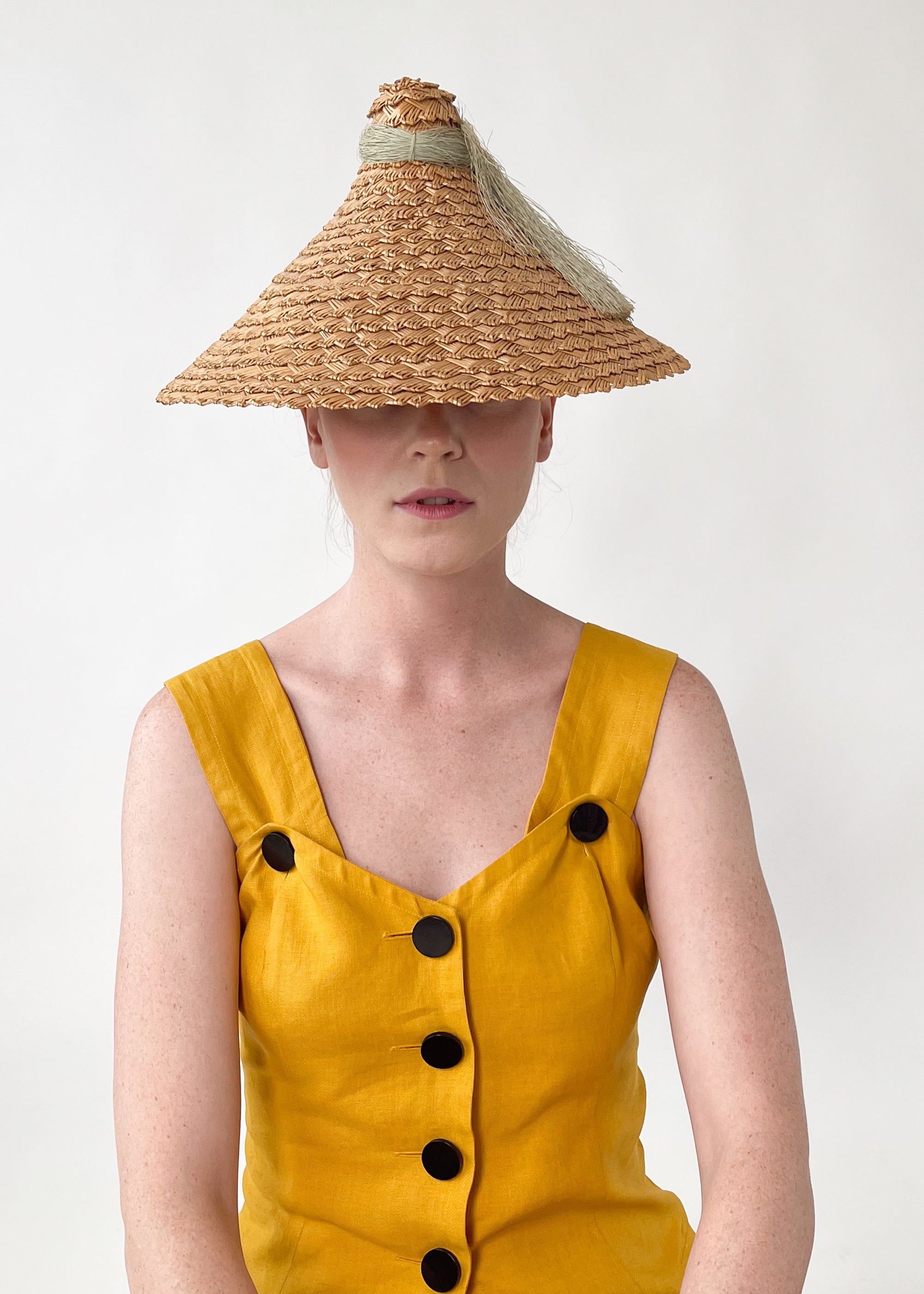 Vintage Italian Straw Hat