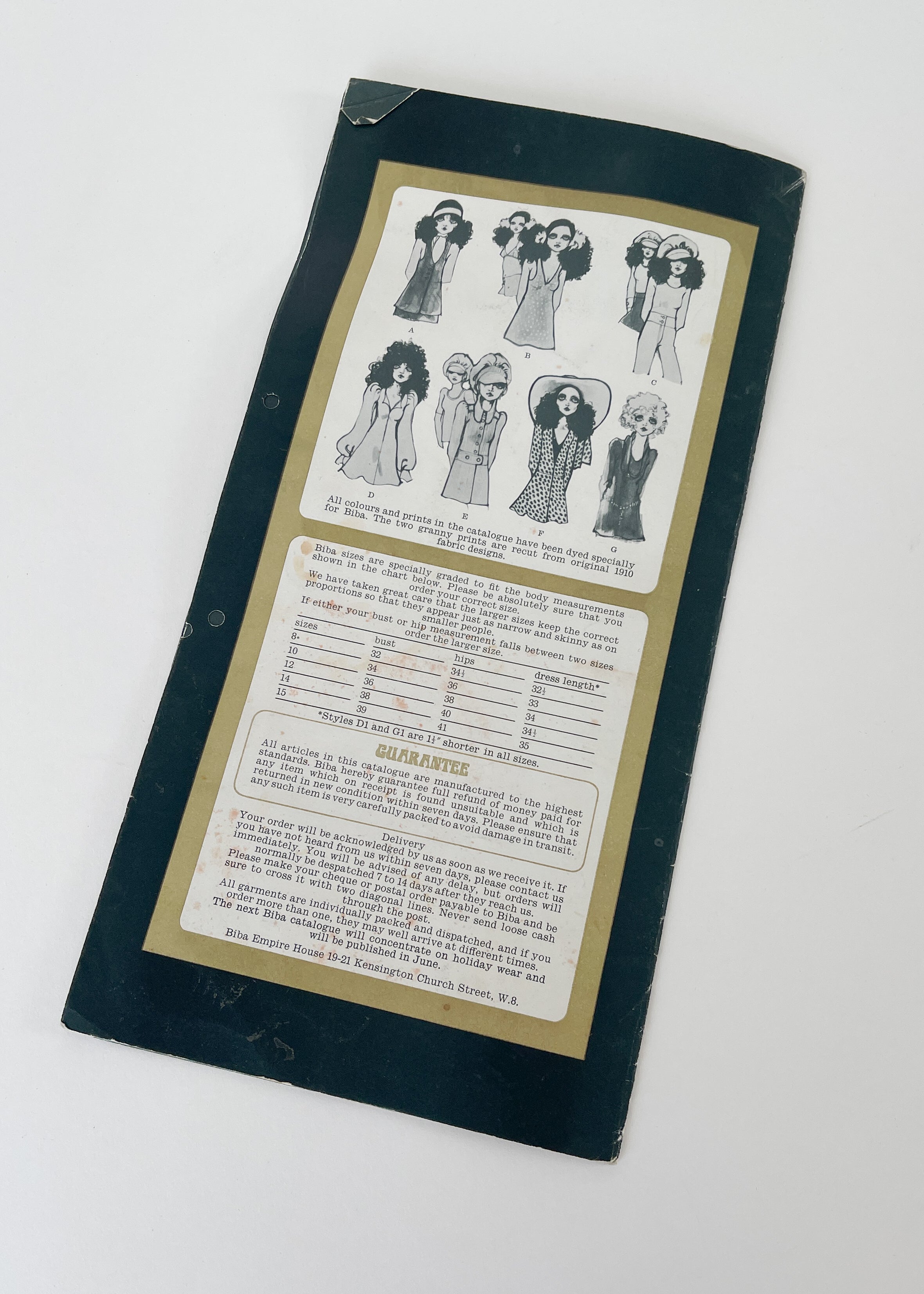 Collection of Four 1960s Biba Catalogues