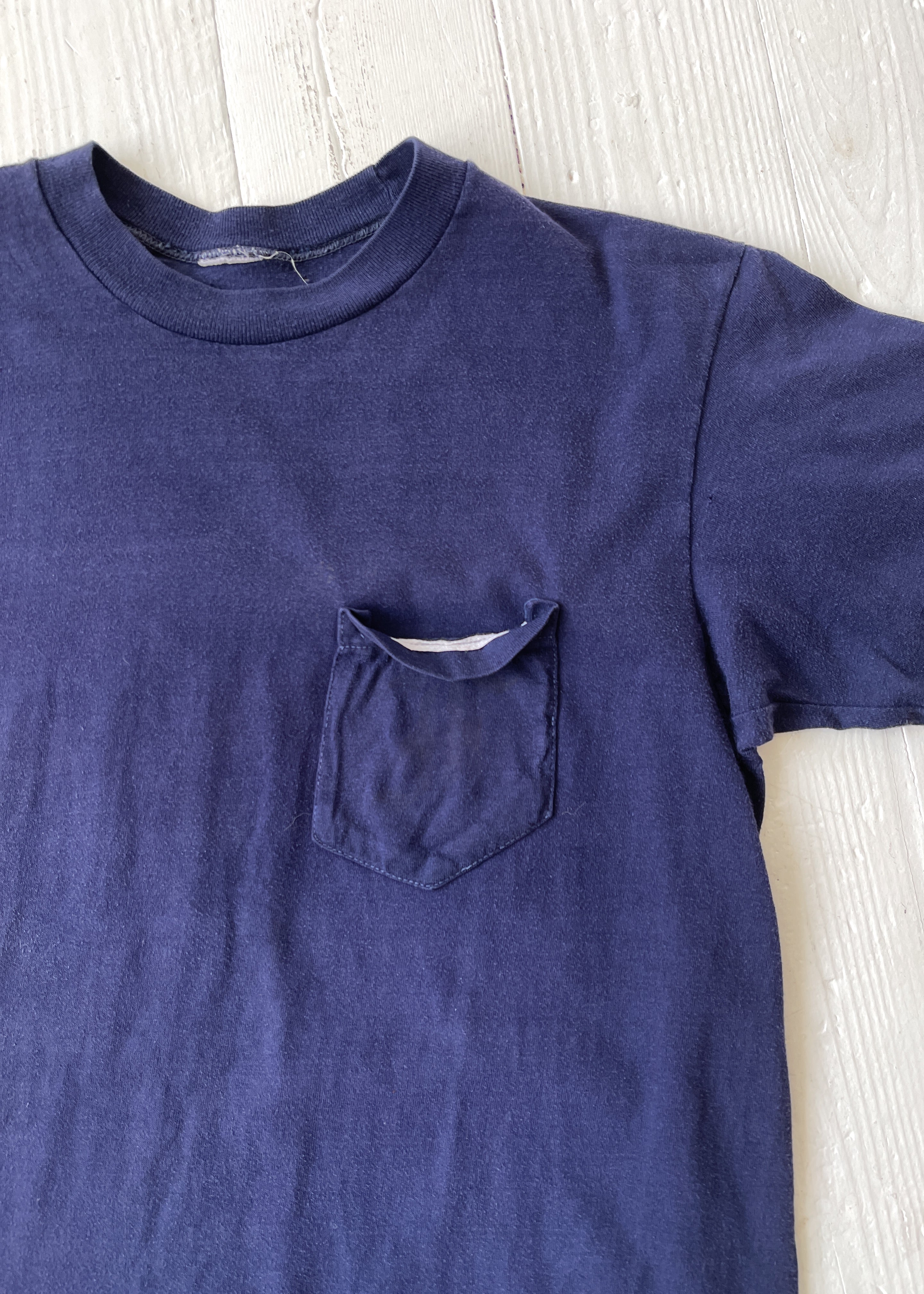 Vintage 1960s Navy Pocket T-shirt