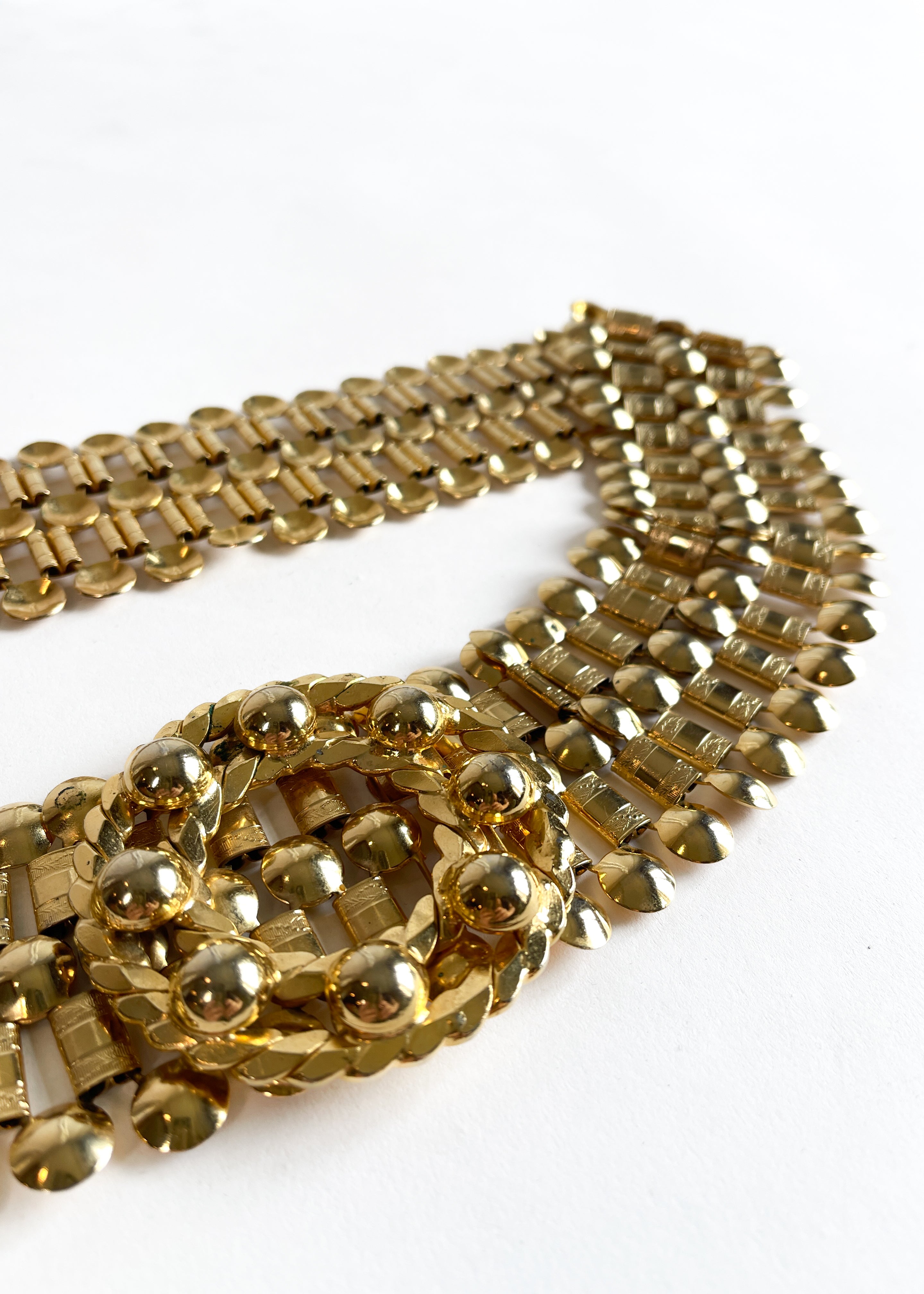 Vintage Articulated Chain Belt
