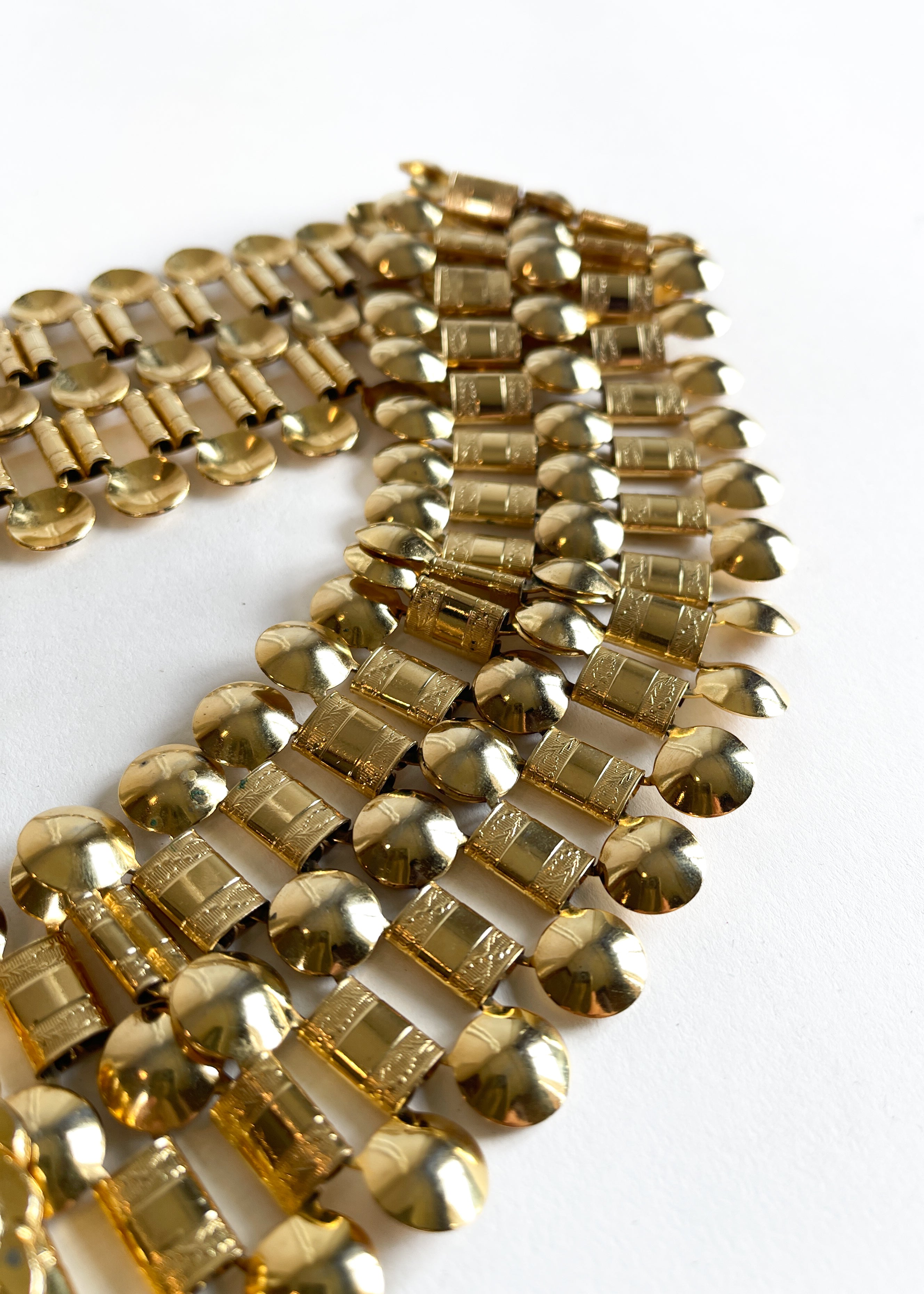 Vintage Articulated Chain Belt