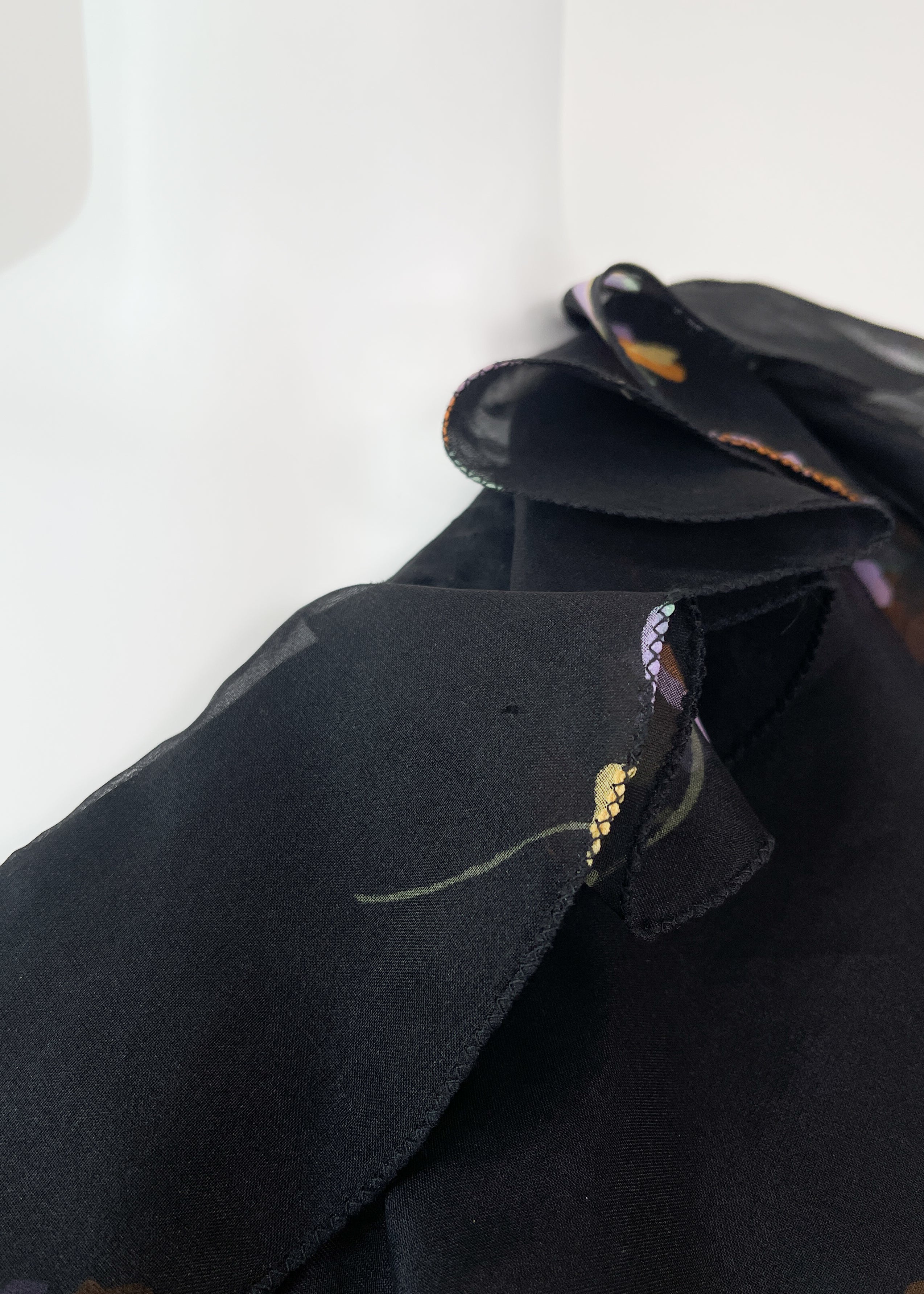 Vintage 1970s Bill Blass One Shoulder Dress