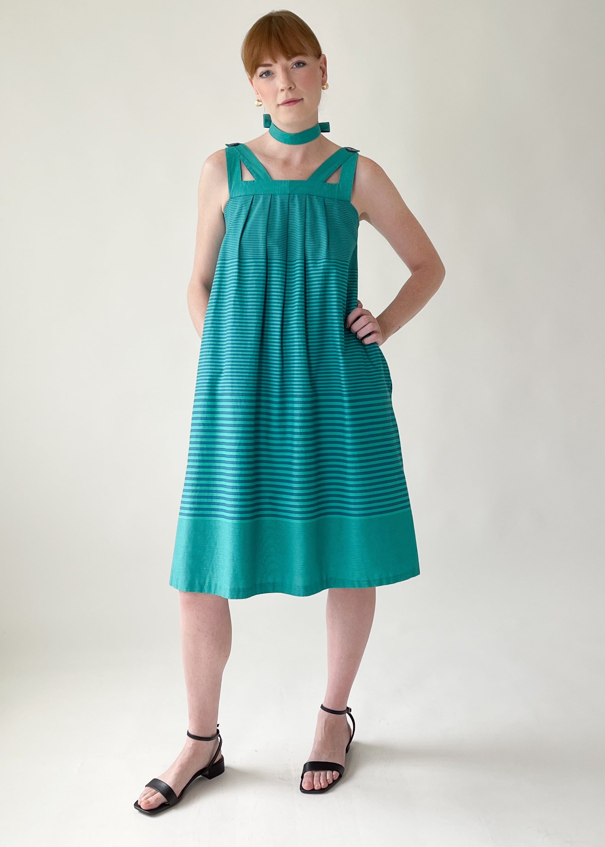 Vintage 1970s Finnish Cotton Dress