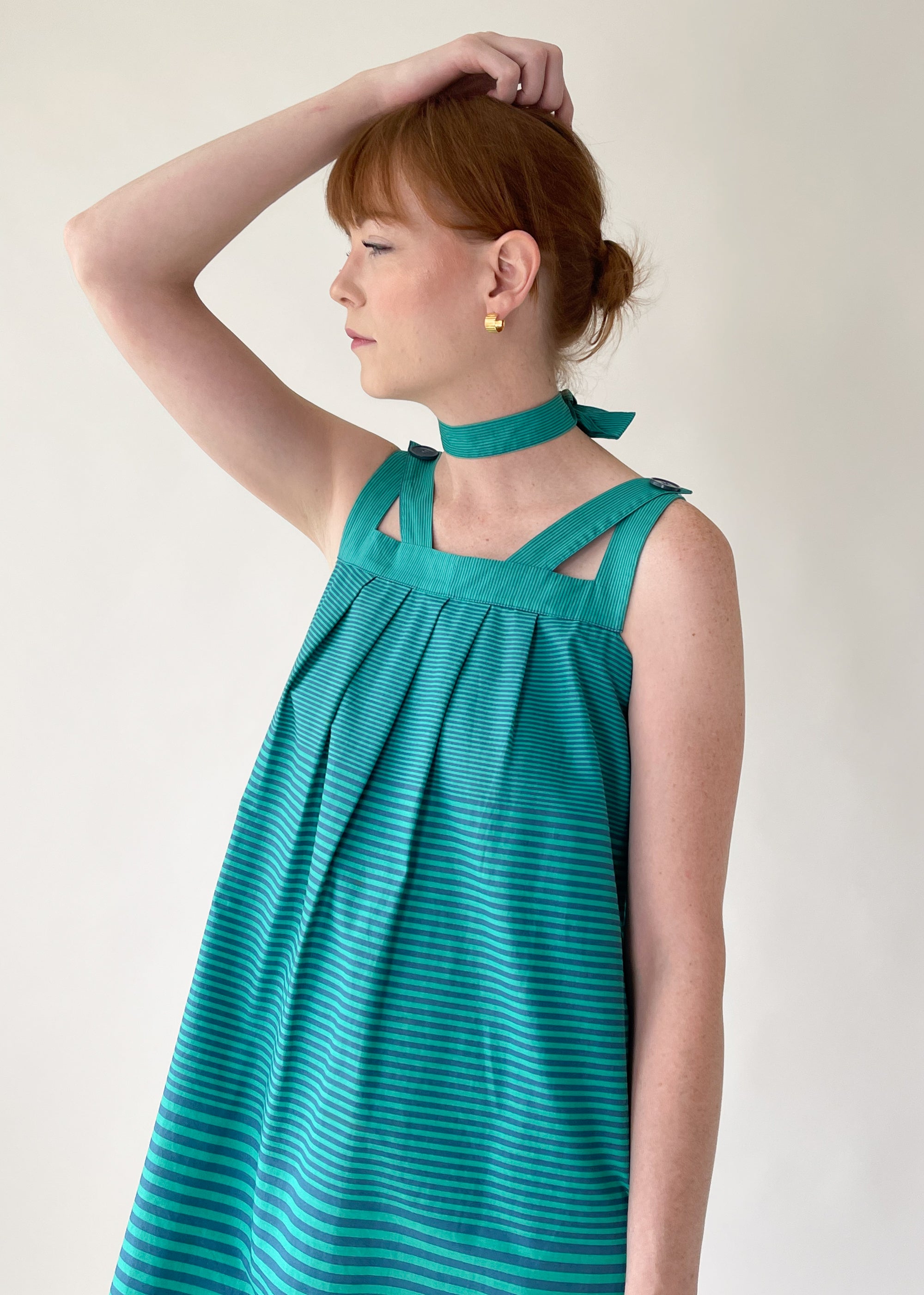 Vintage 1970s Finnish Cotton Dress