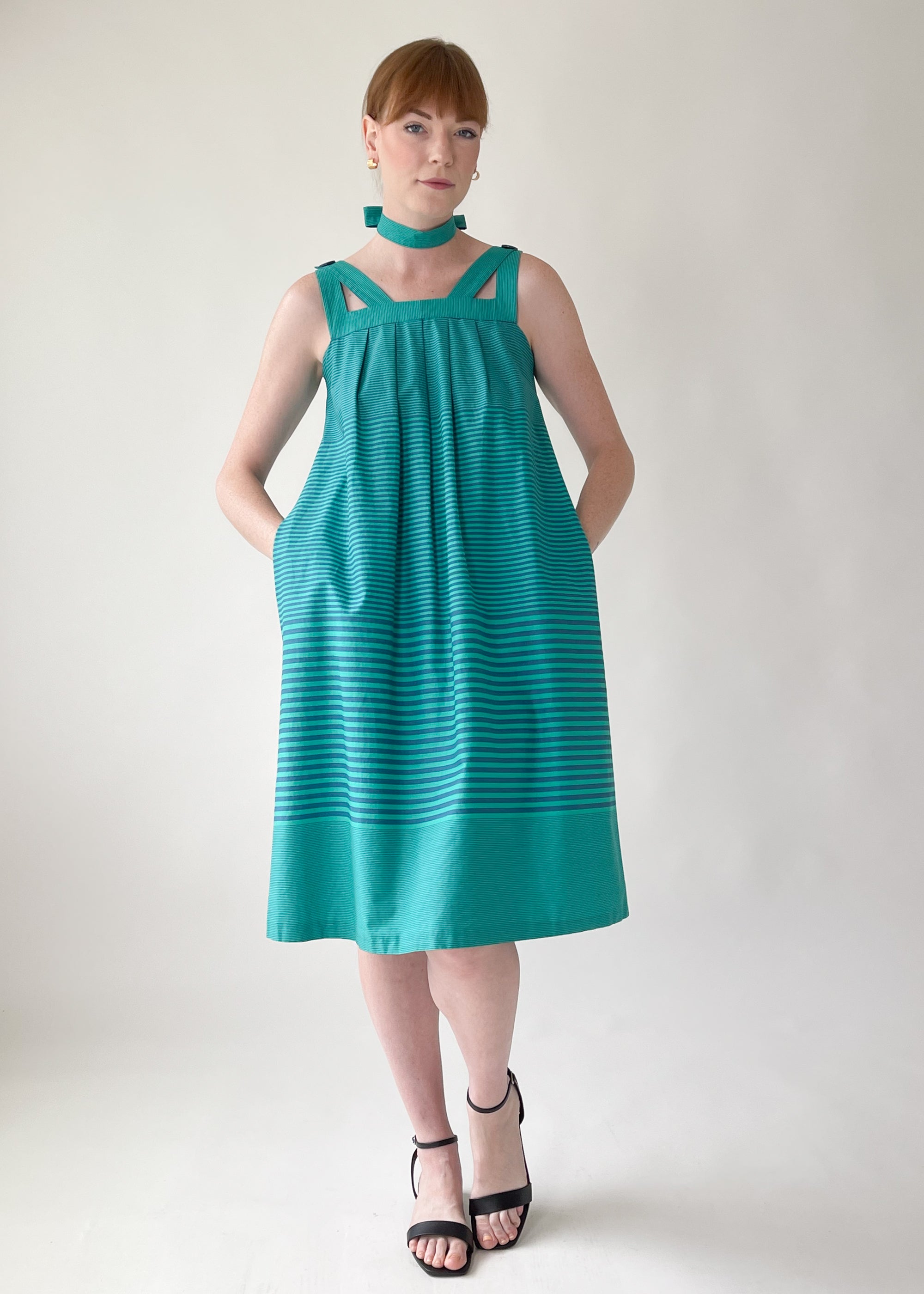 Vintage 1970s Finnish Cotton Dress