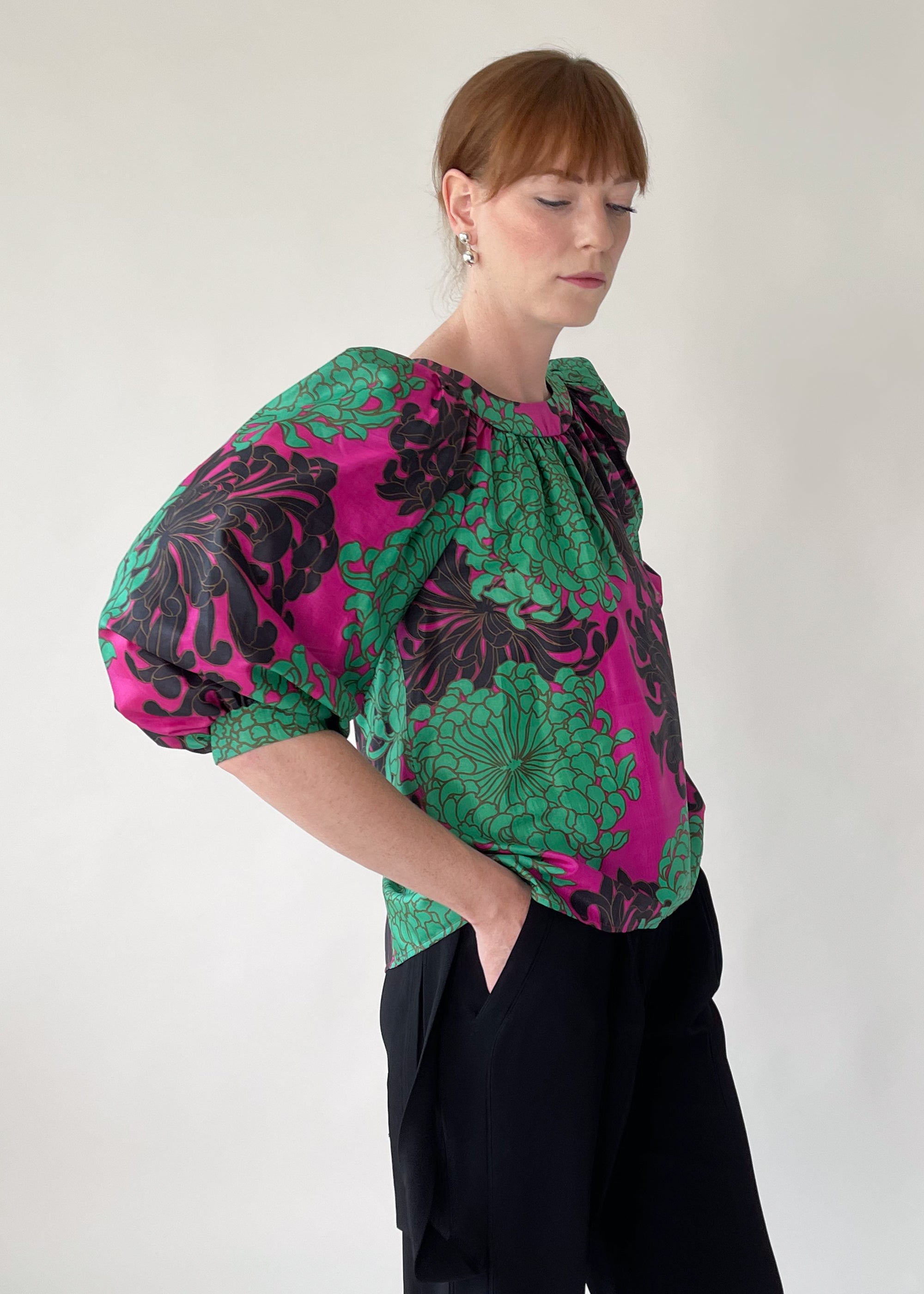 Vintage 1986. Yves Saint Laurent Silk Top