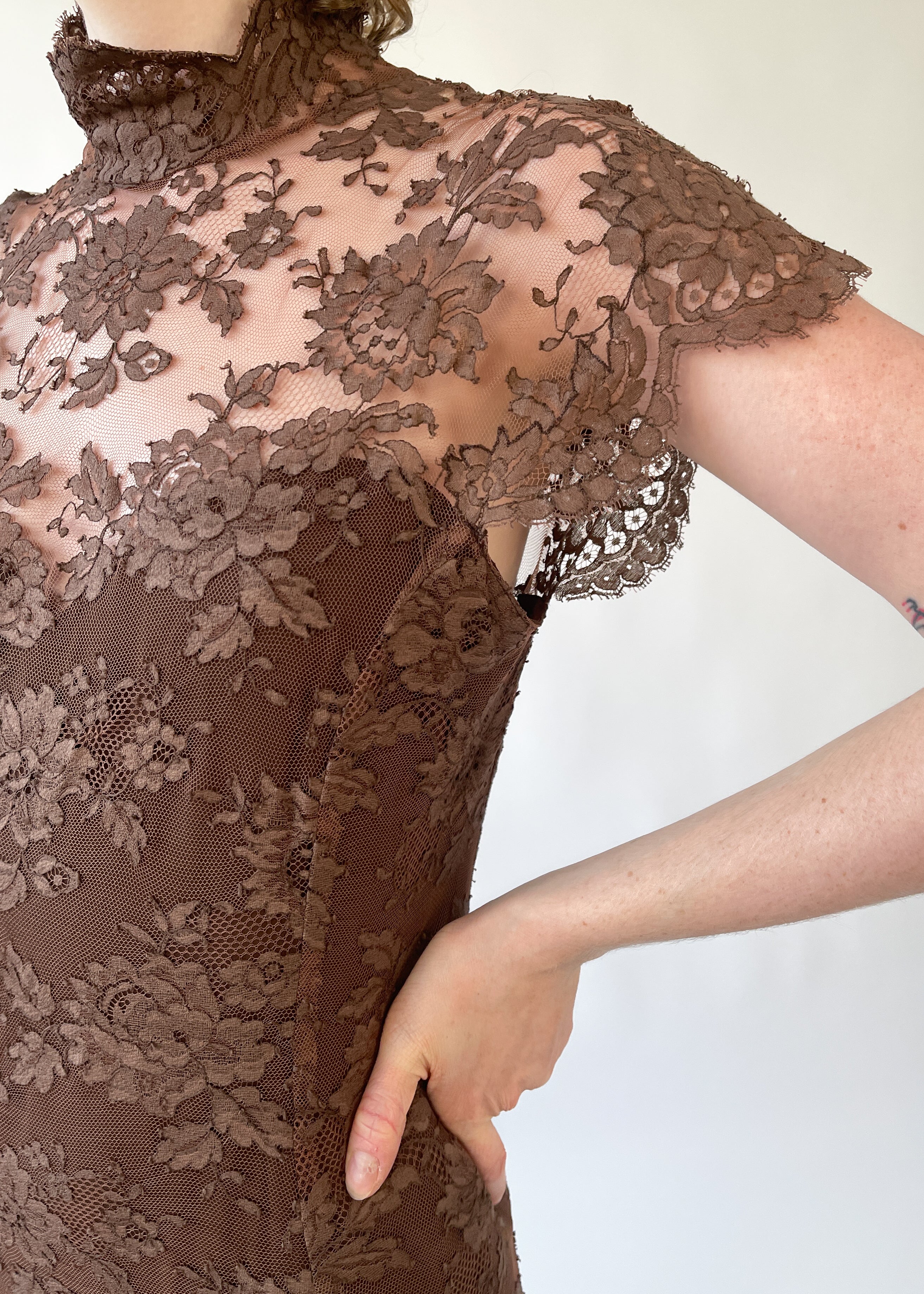 Vintage 1984 Chloe Lace Dress