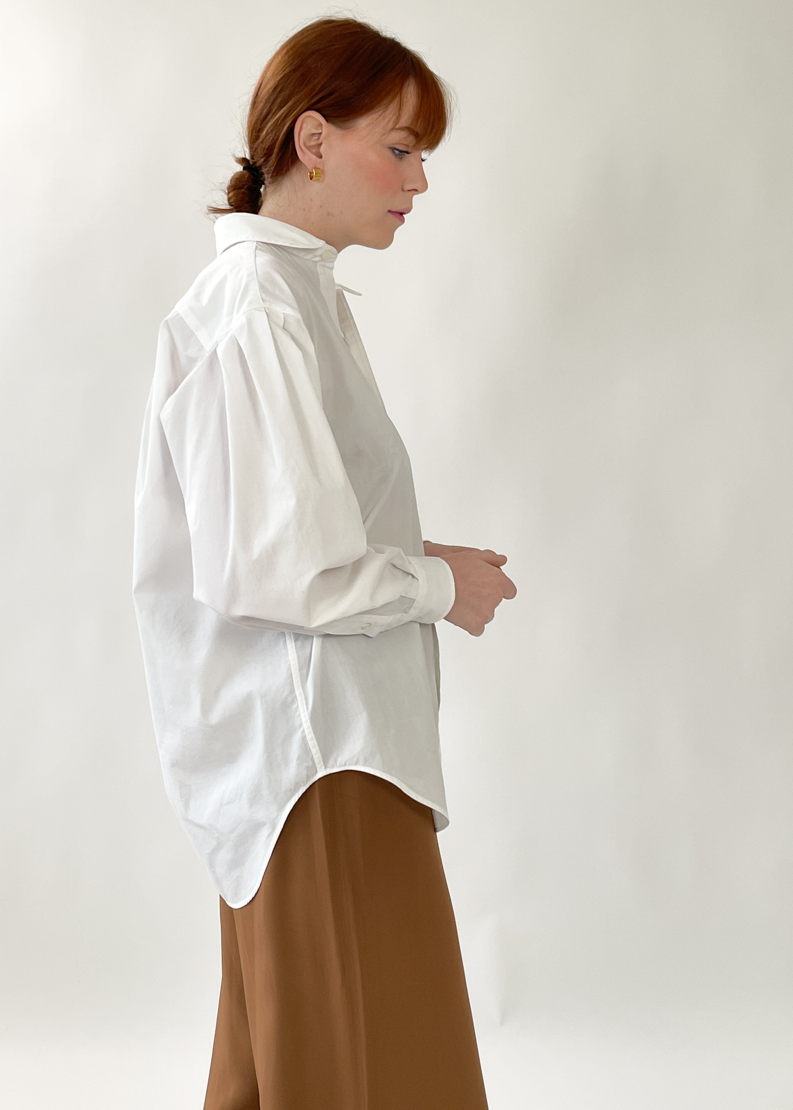Vintage 1980s Ralph Lauren White Button Down Shirt