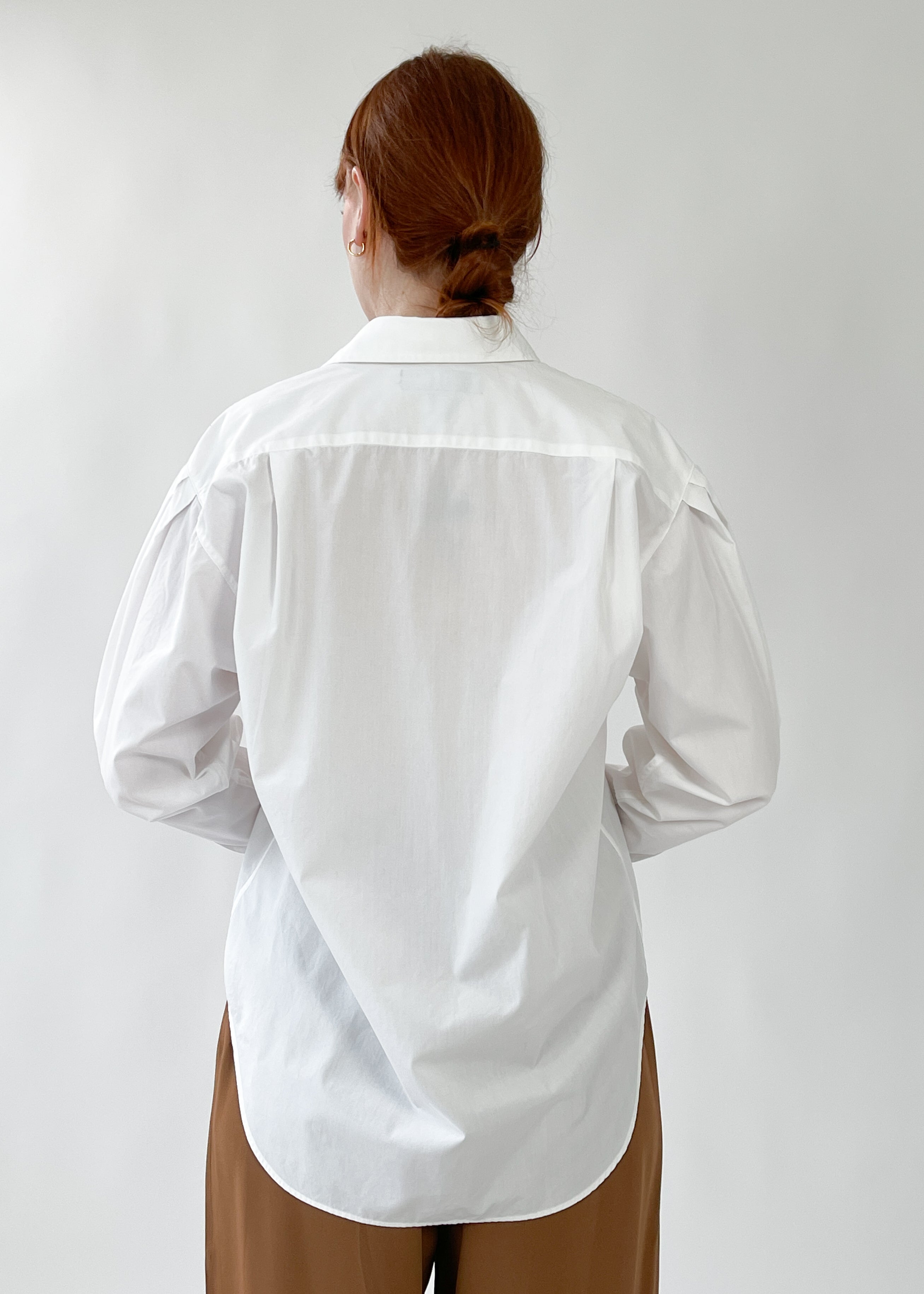 Vintage 1980s Ralph Lauren White Button Down Shirt