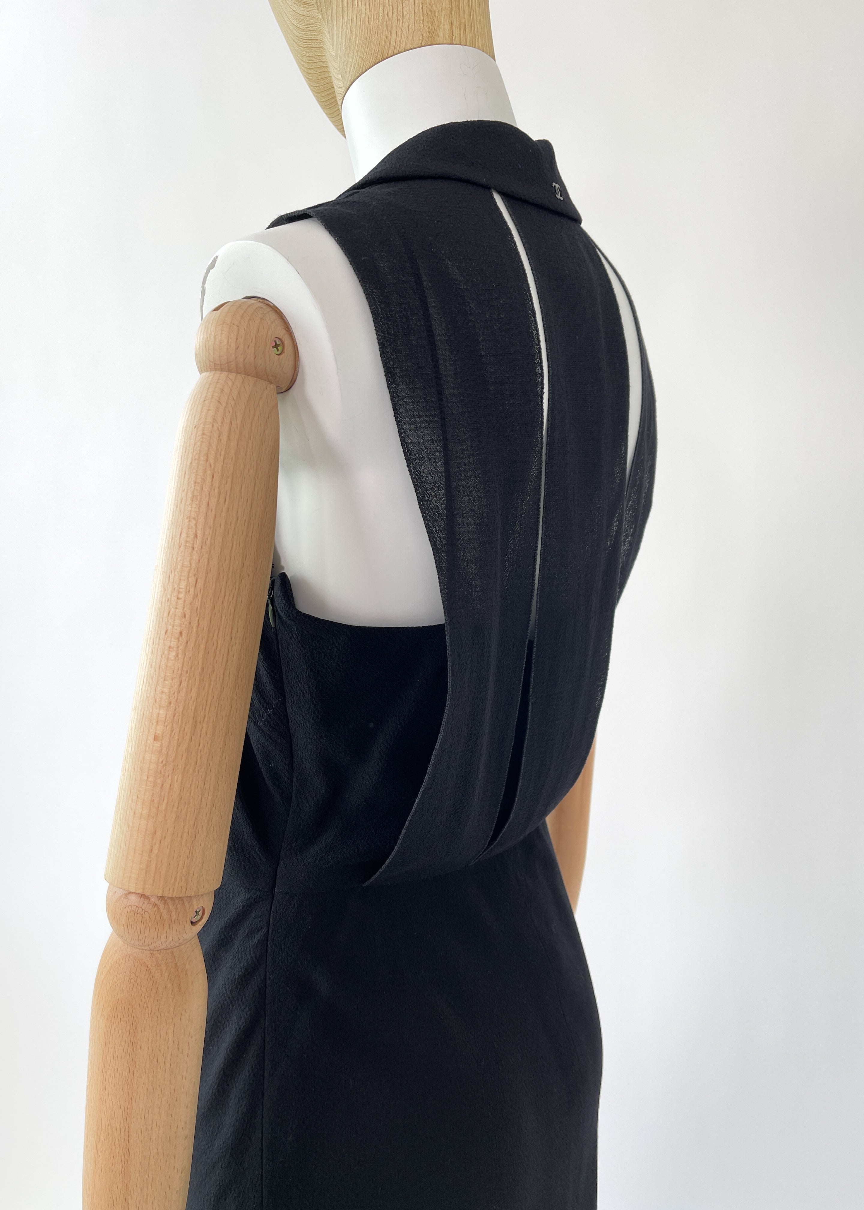 Vintage Chanel 1999 Cage Back Dress