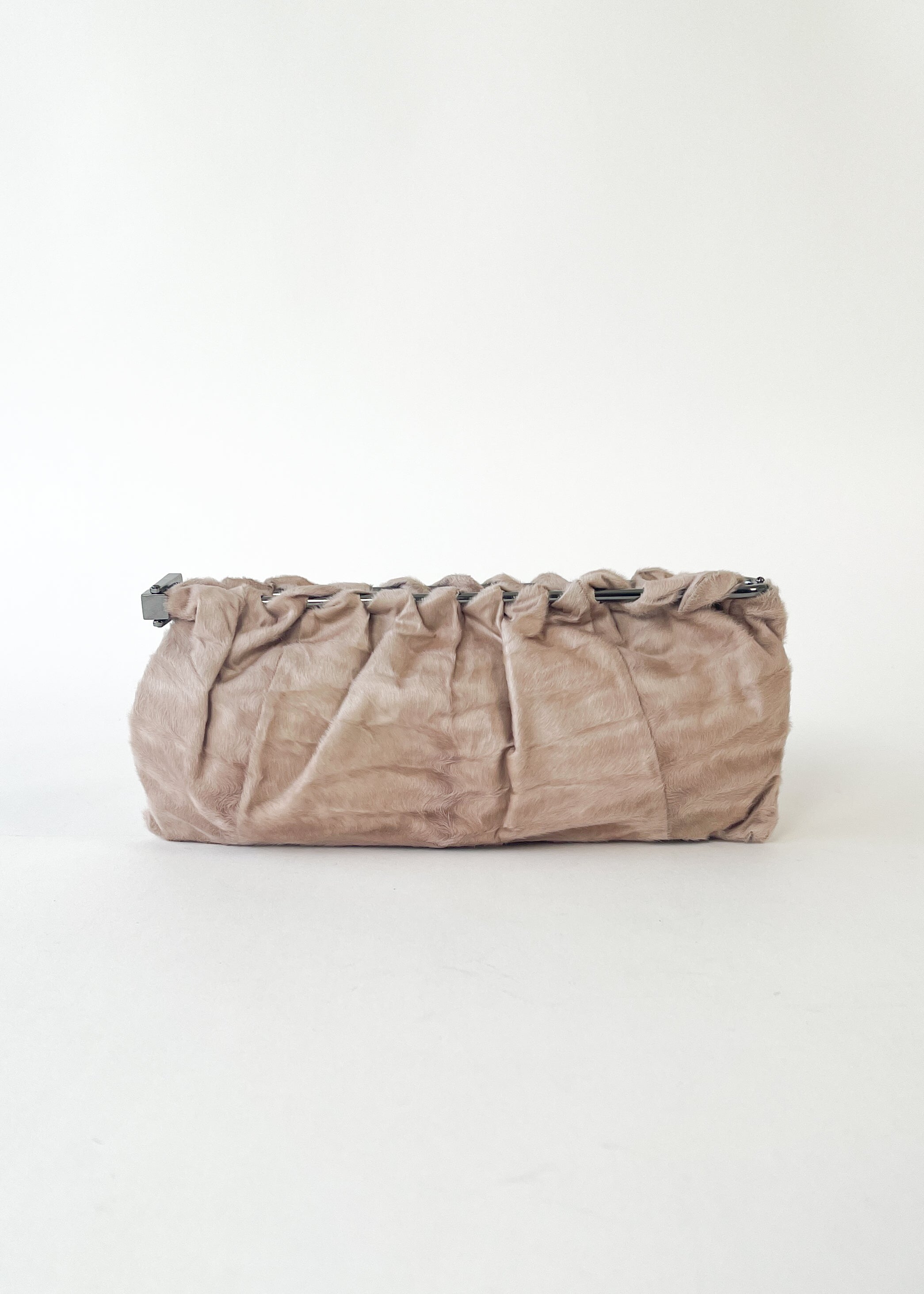 Vintage Gucci Fur Clutch 1999 A/W