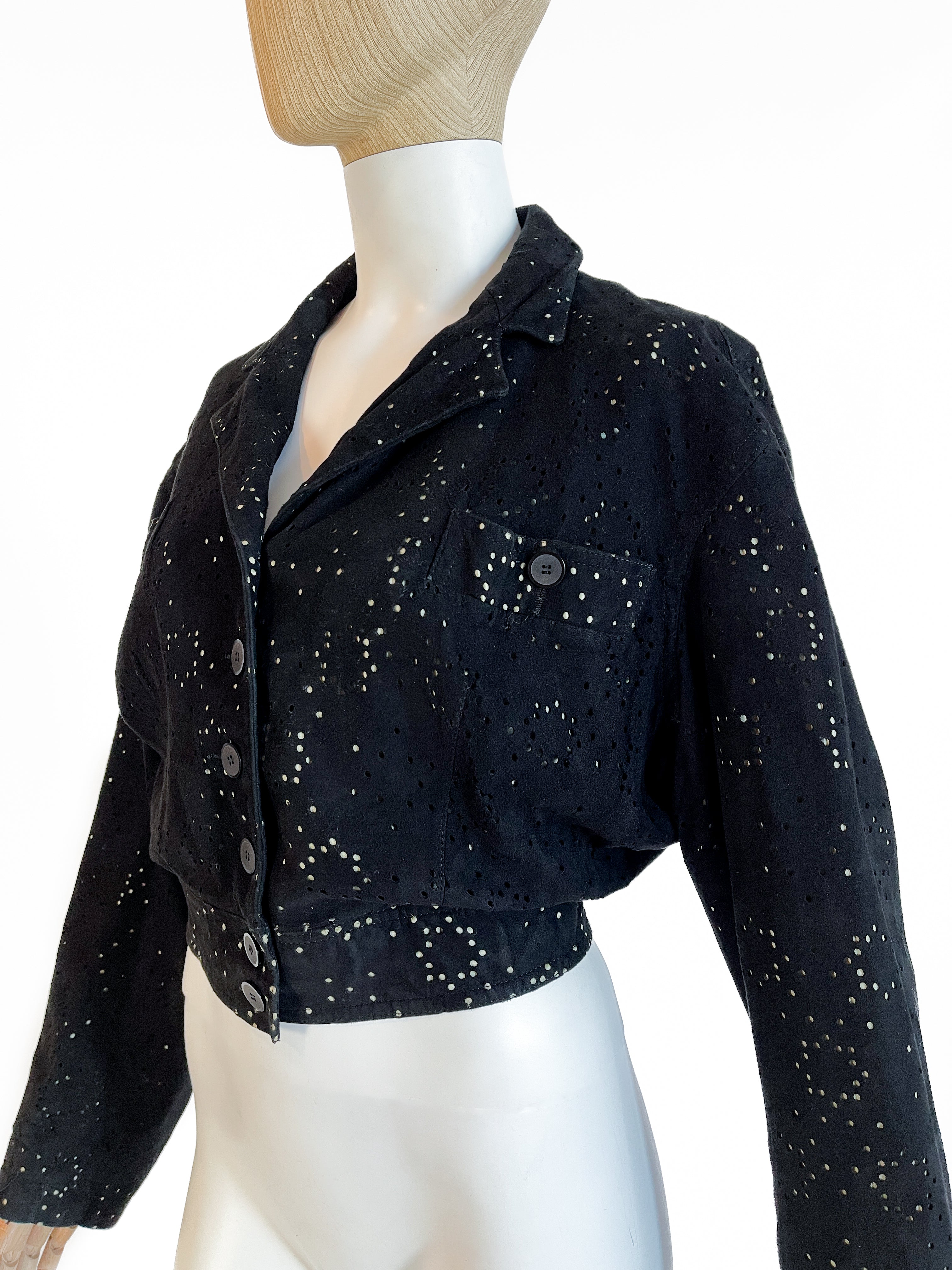Alaia Suede Jacket Spring 1989