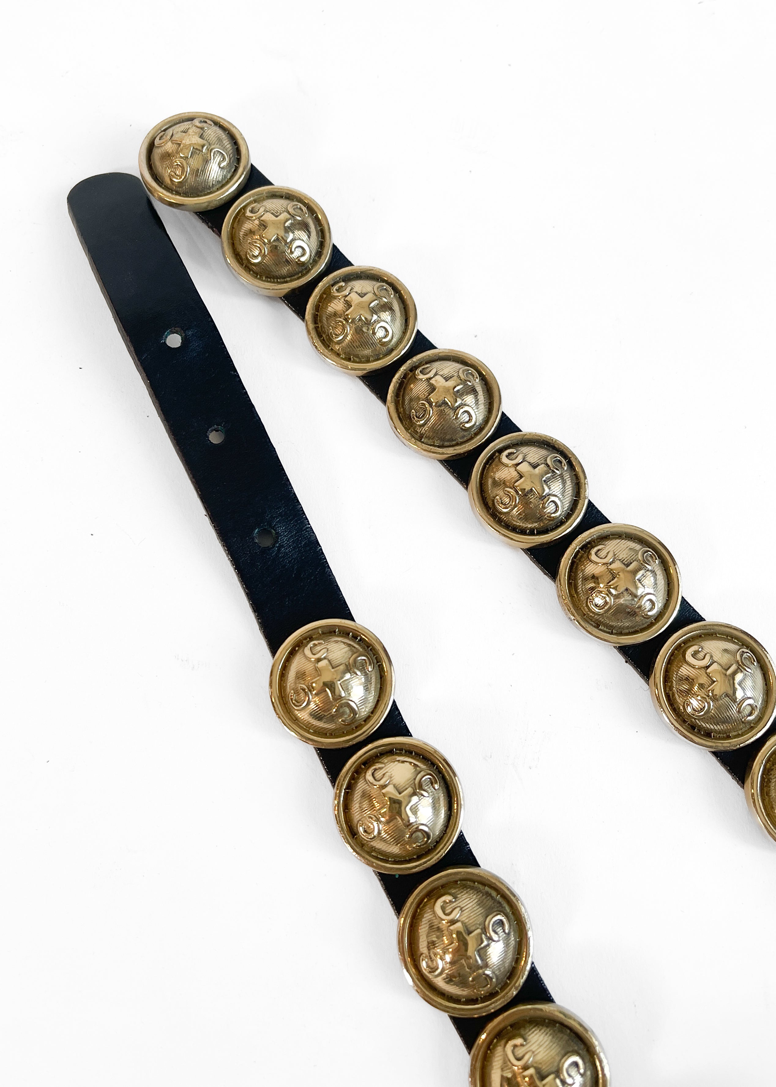 Vintage Moschino Studded Belt